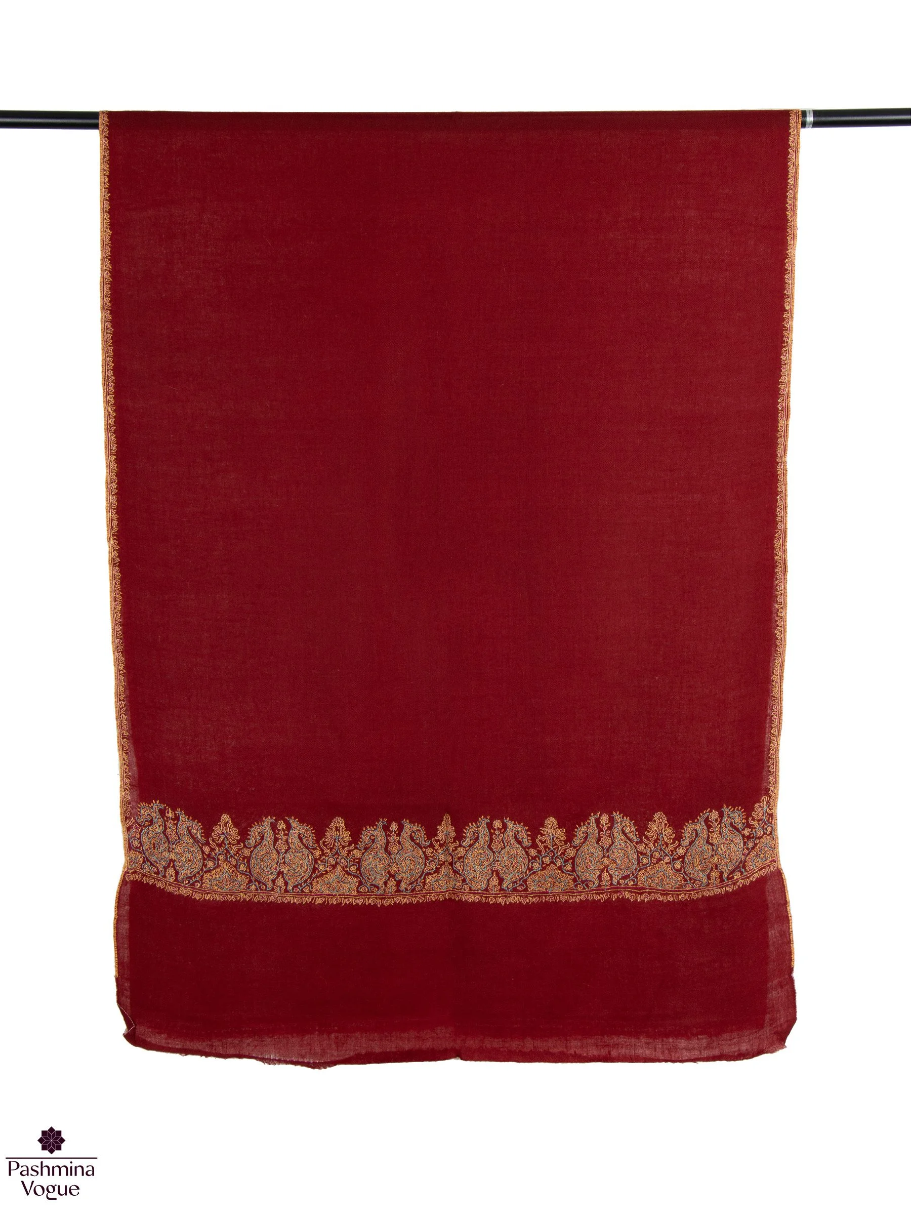Maroon-Pashmina-Wrap