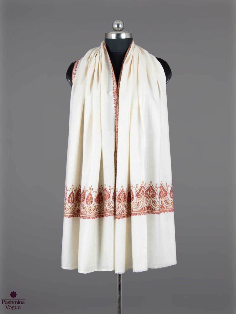 Cashmere-White-Embroidered-Wrap