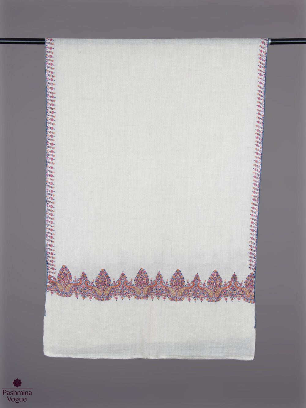 White-Embroidered-Stole