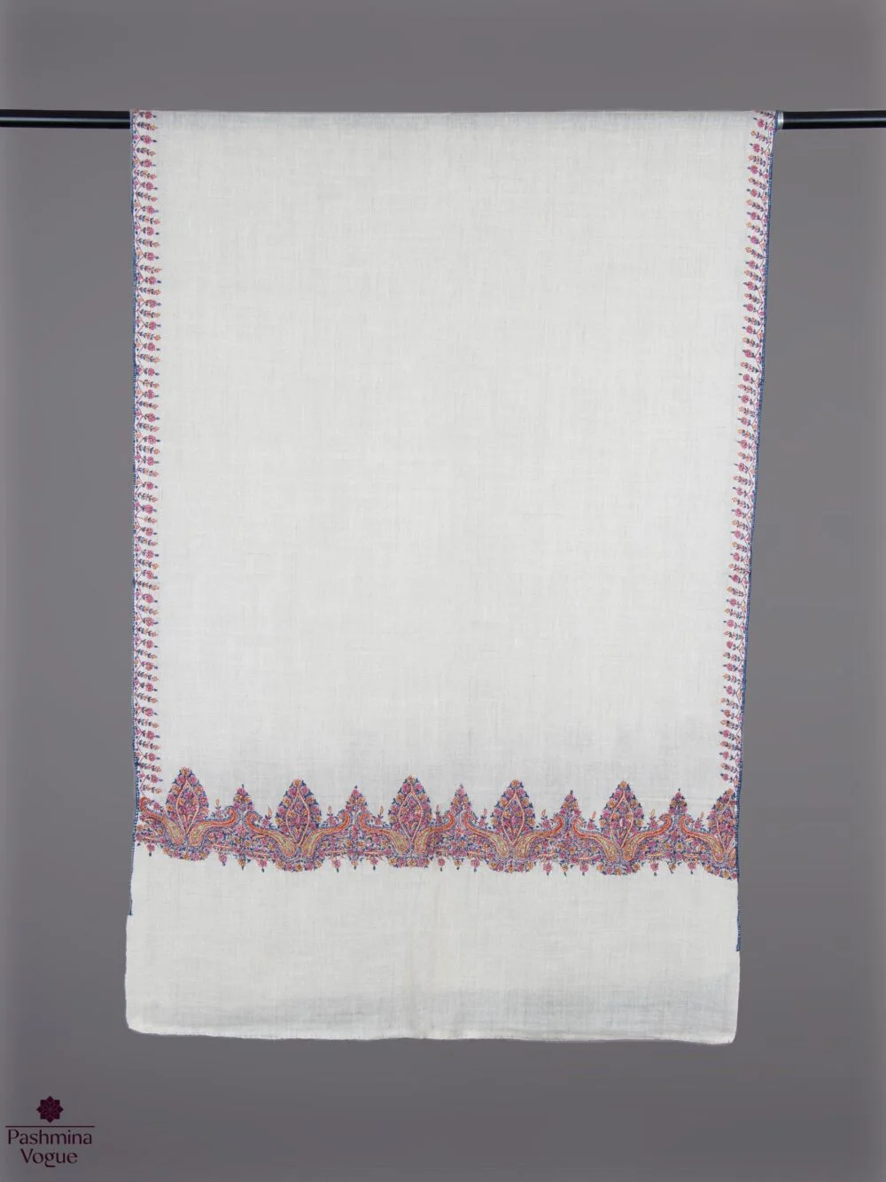 White-Embroidered-Stole