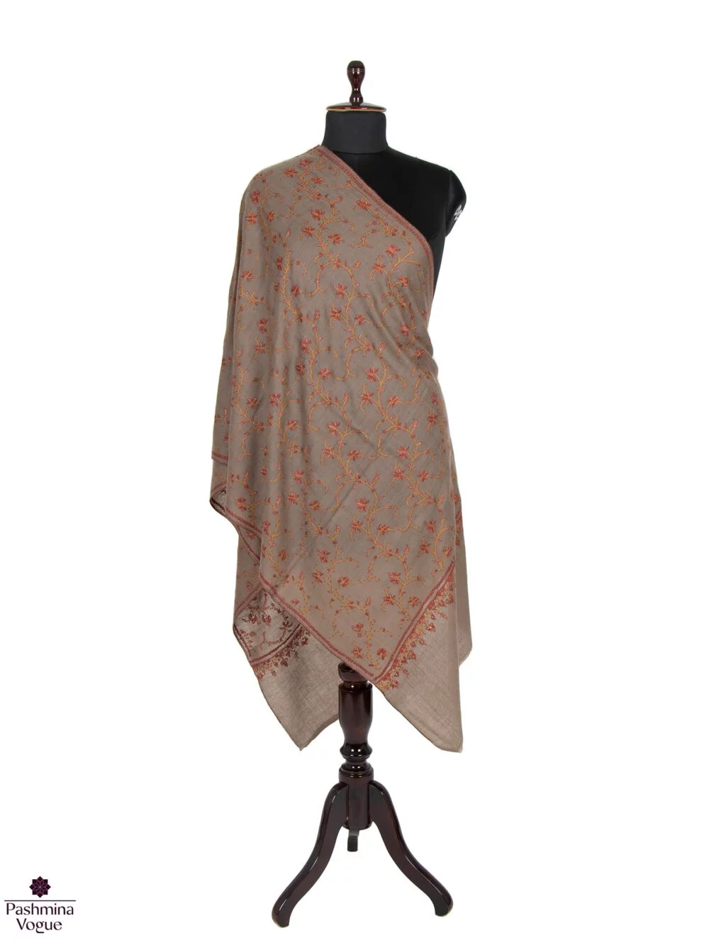 Brown-Pashmina
