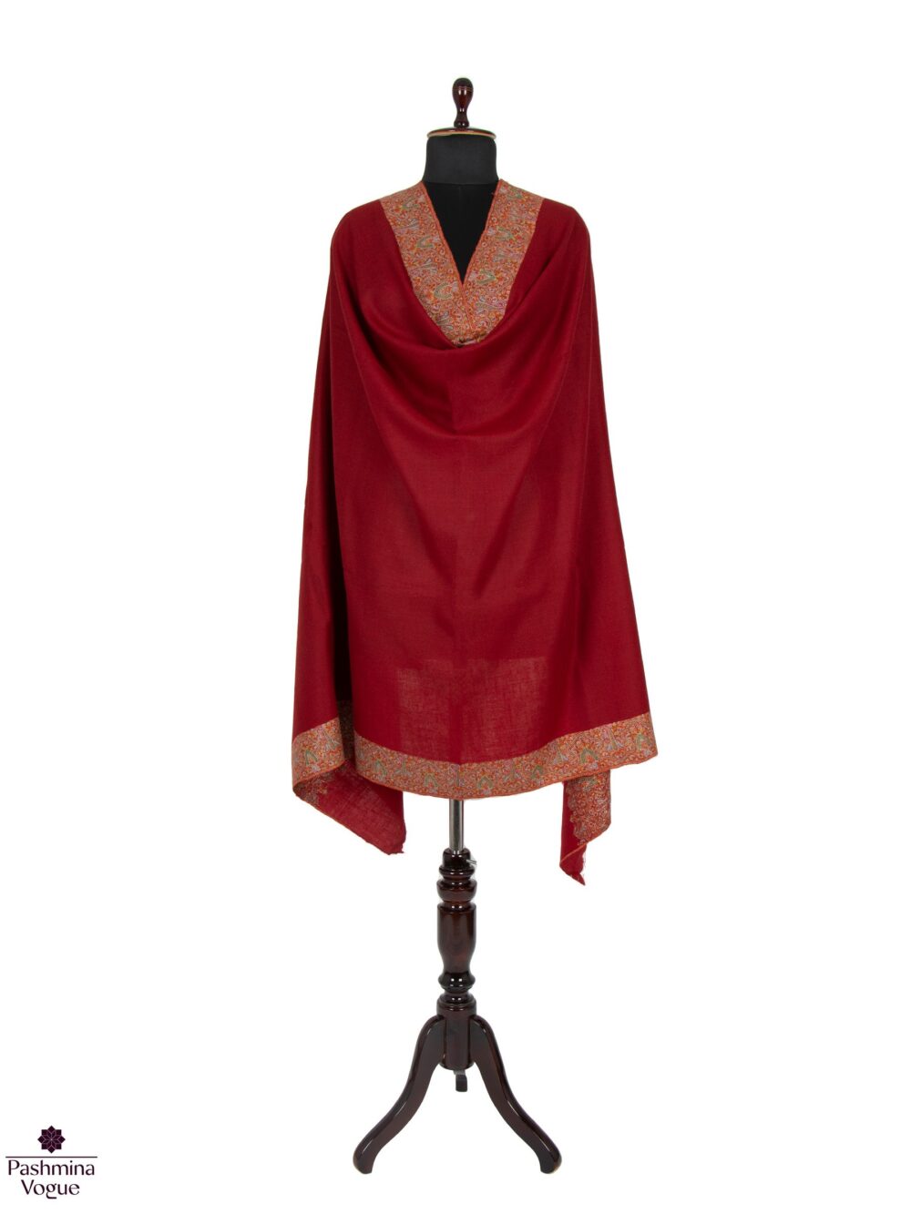 maroon-shawl
