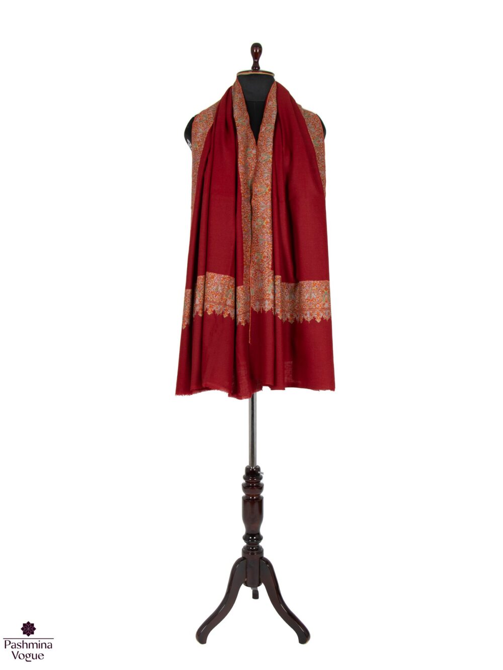 maroon-shawl