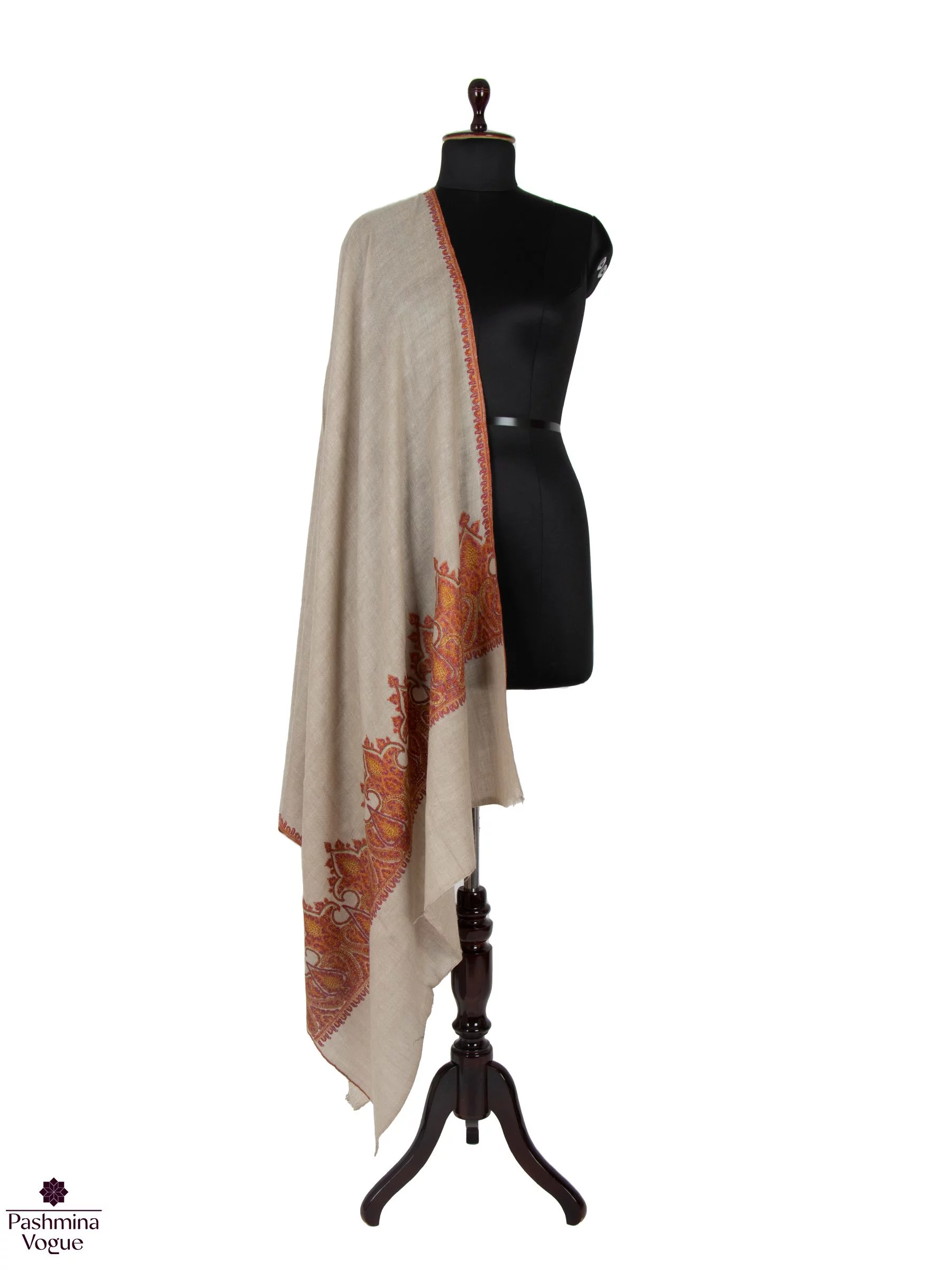 Ivory-Pashmina