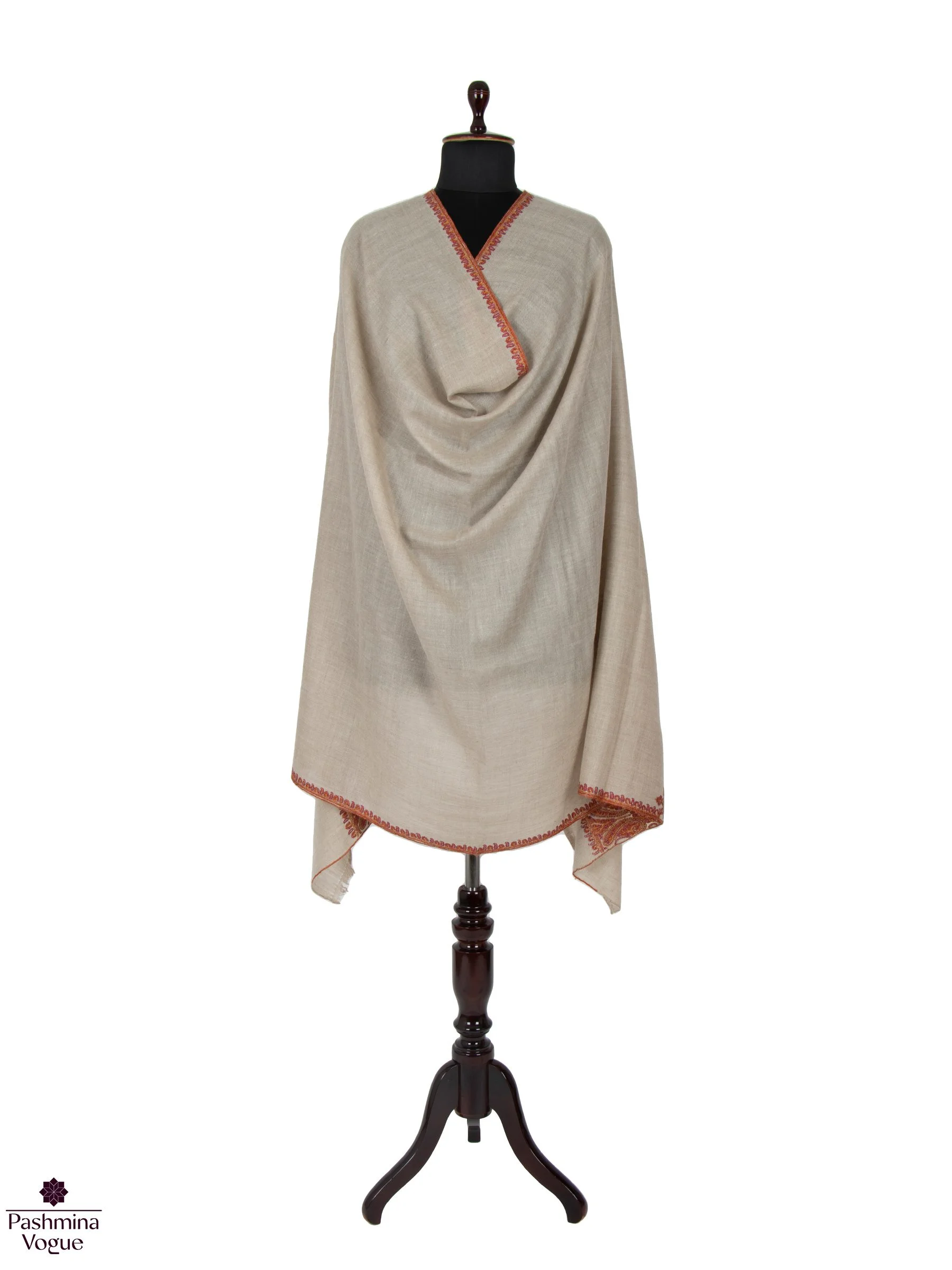 Ivory-Pashmina