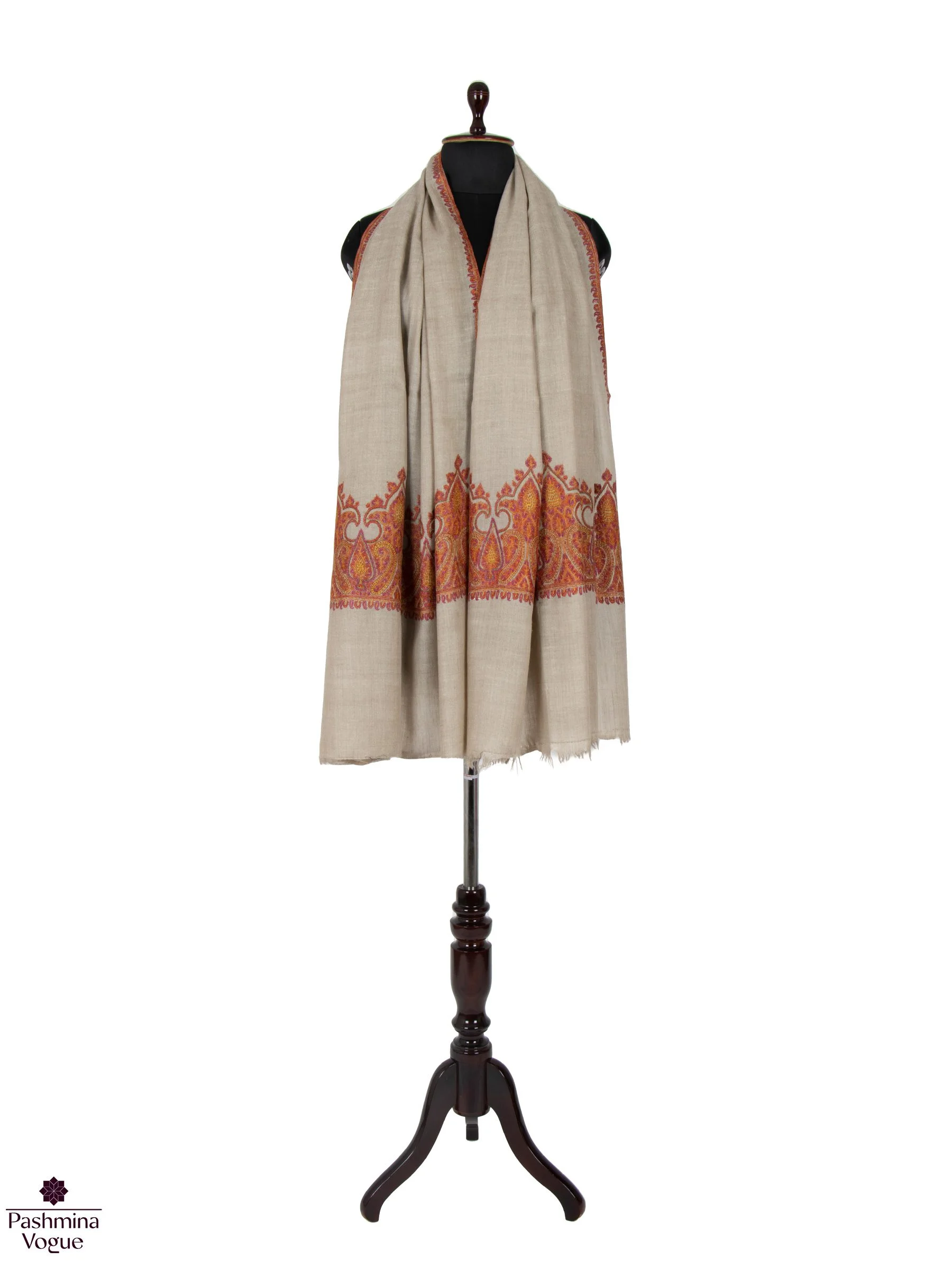 Ivory-Pashmina
