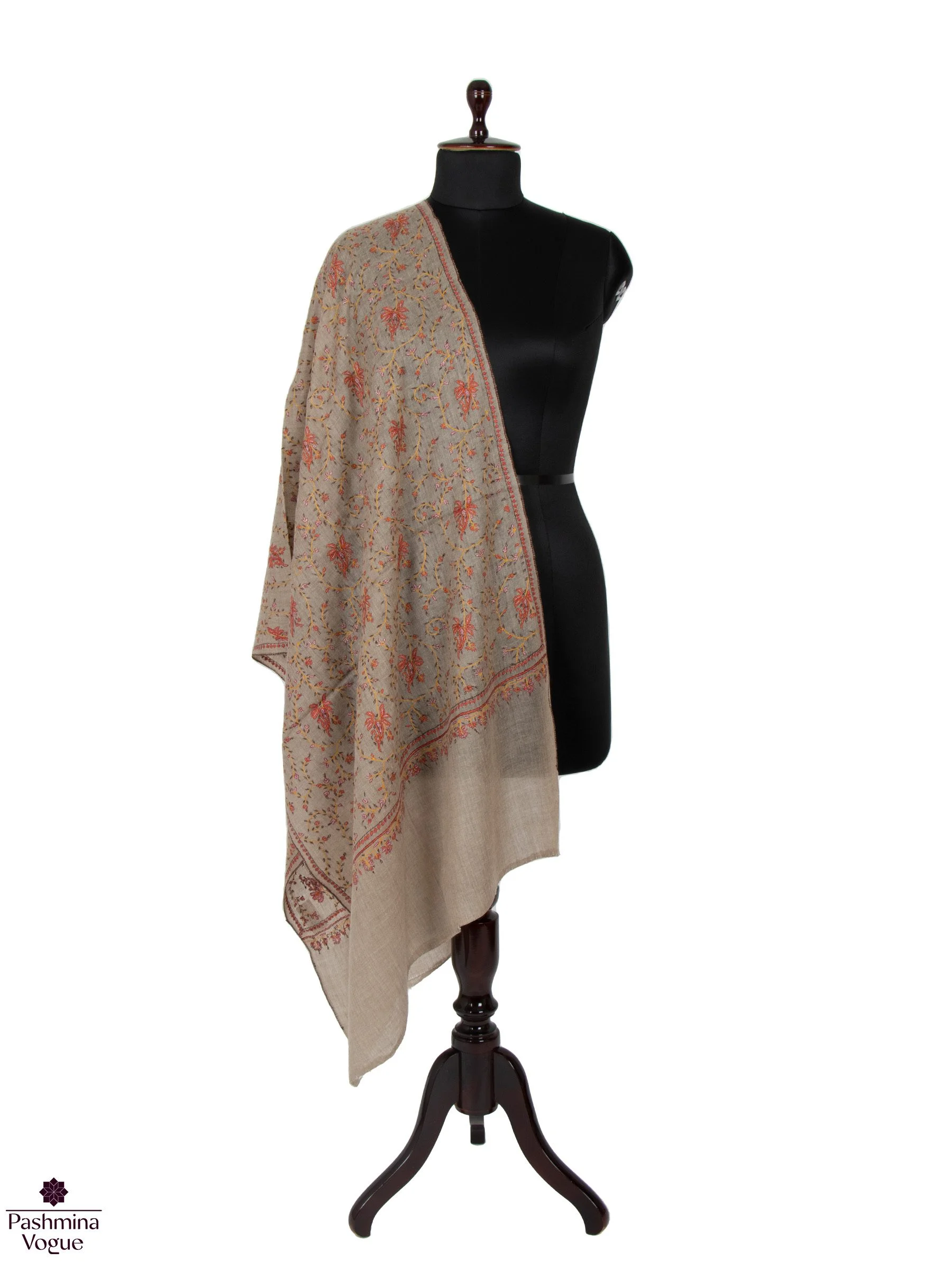 Grey-Pashmina