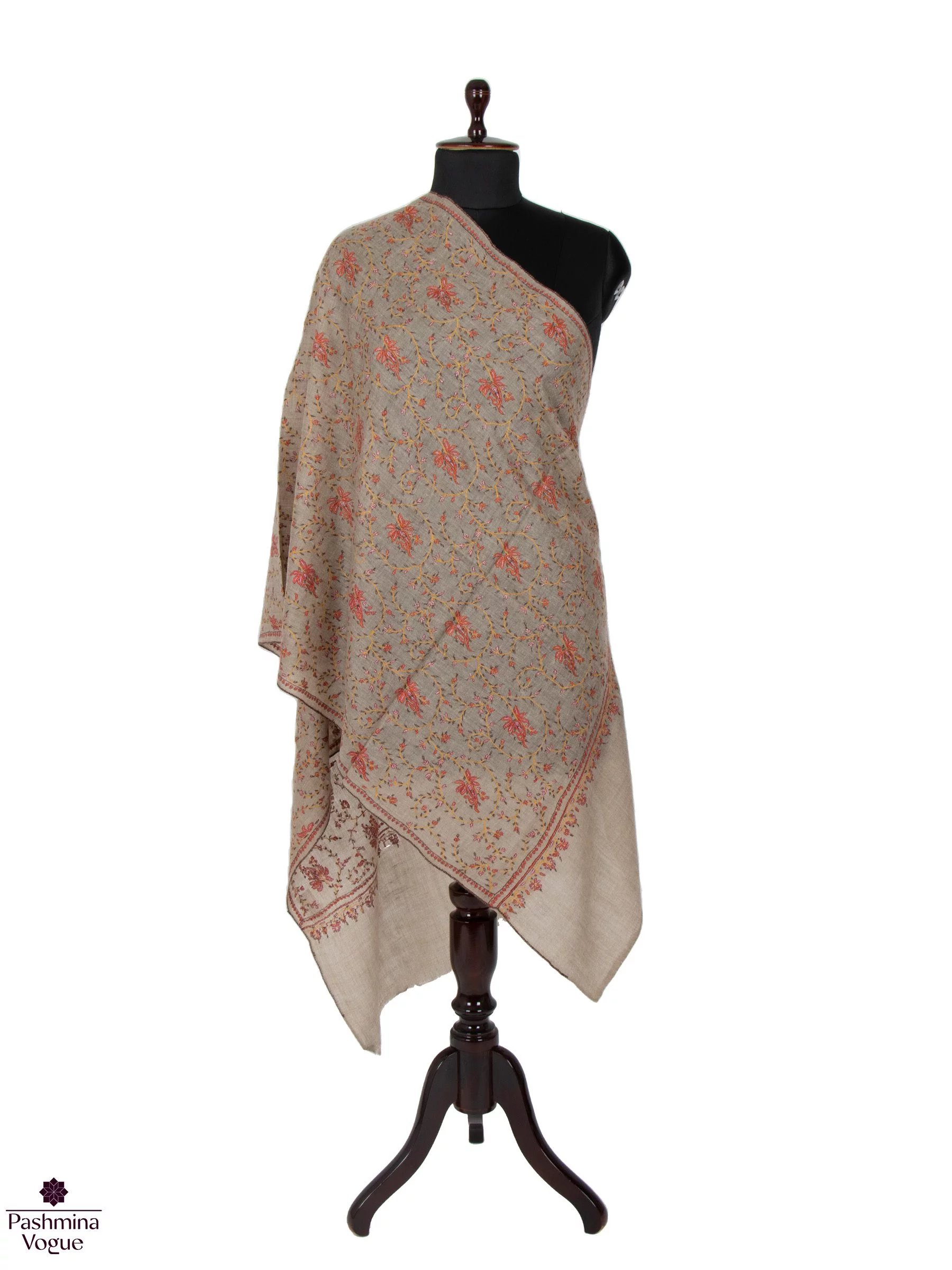 Grey-Pashmina