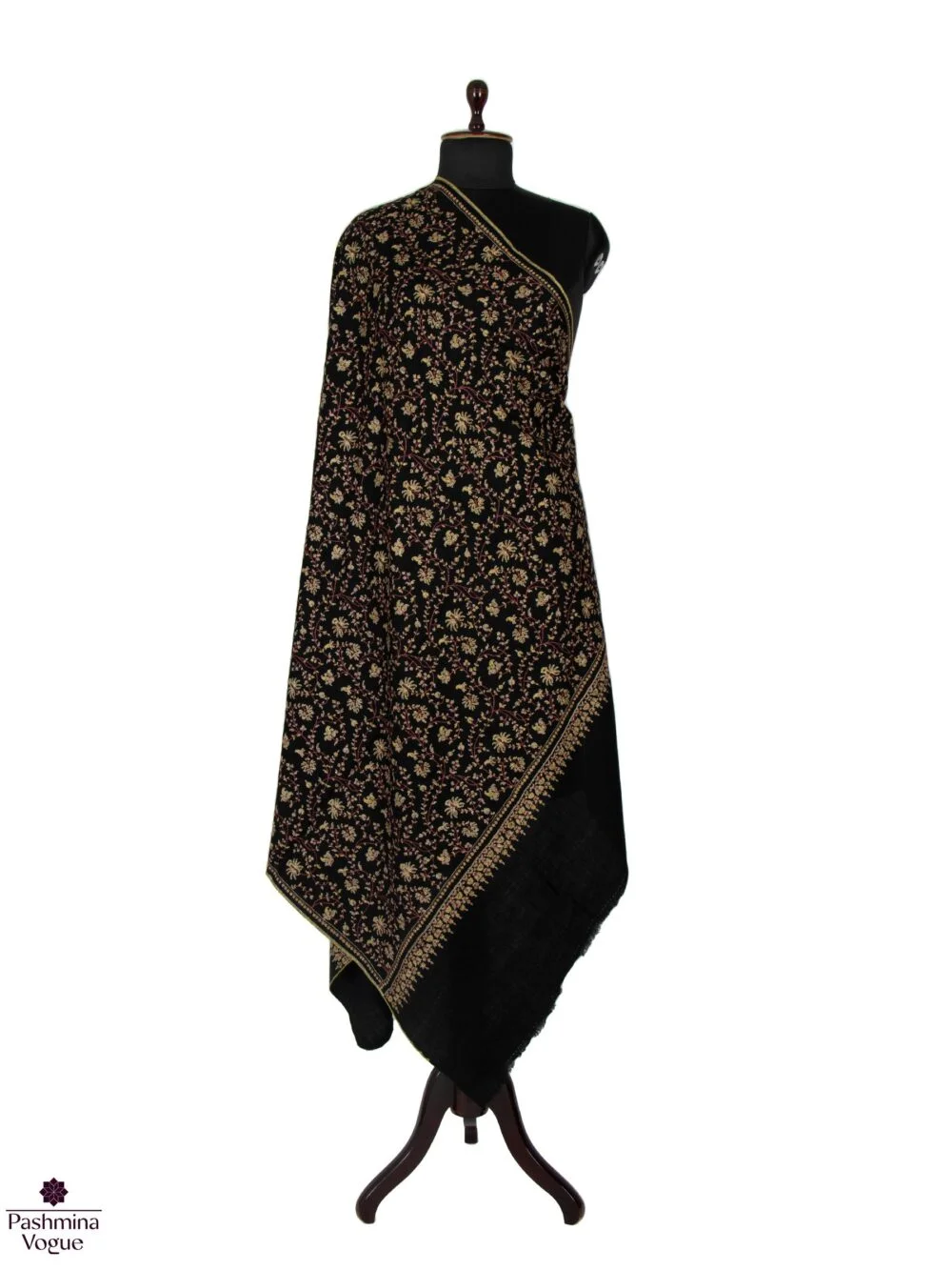 Black-Pashmina-Cashmere