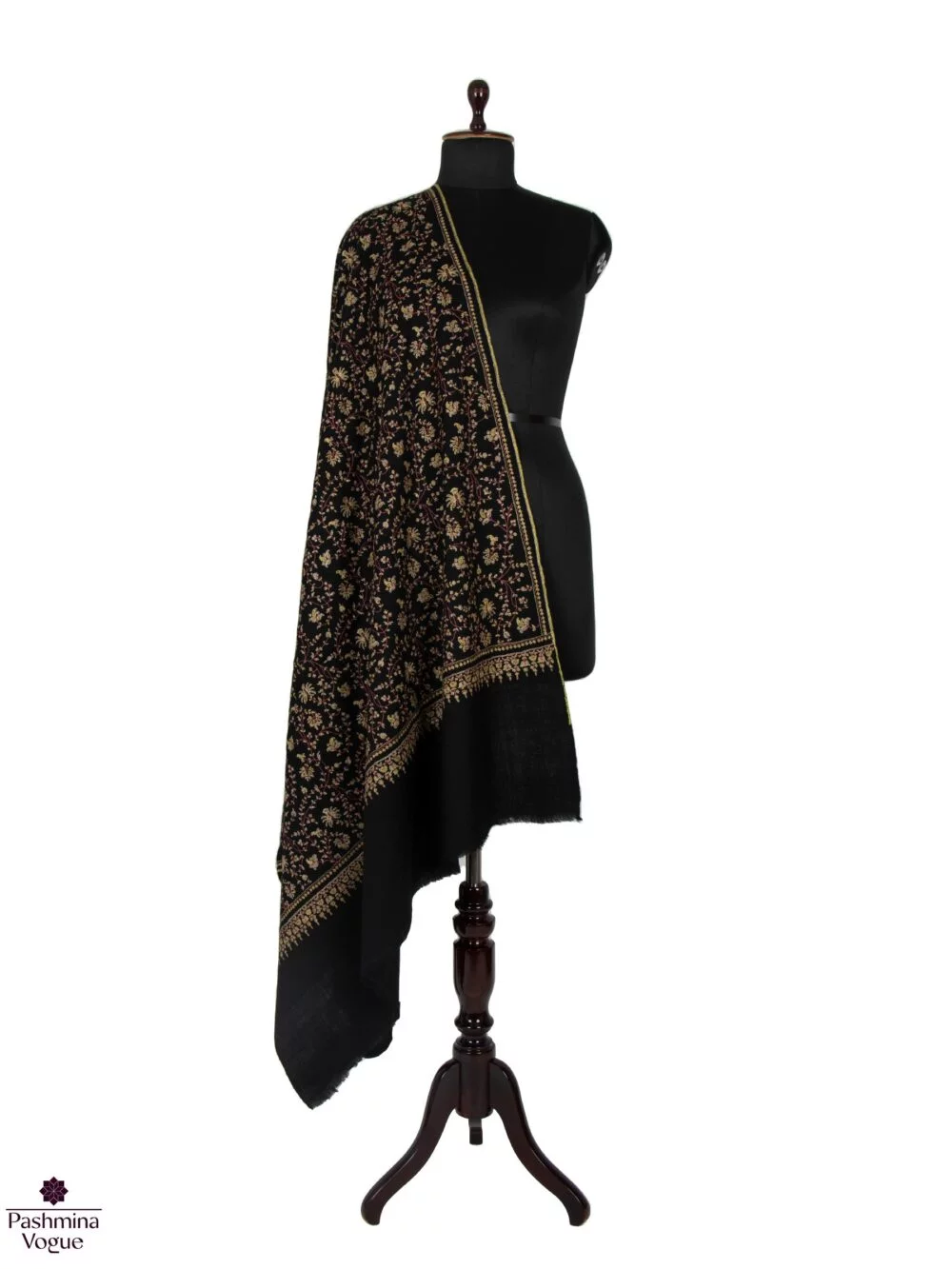 Black-Pashmina-Cashmere