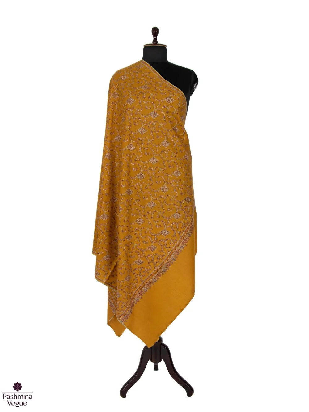Mustard-Pashmina-Shawl