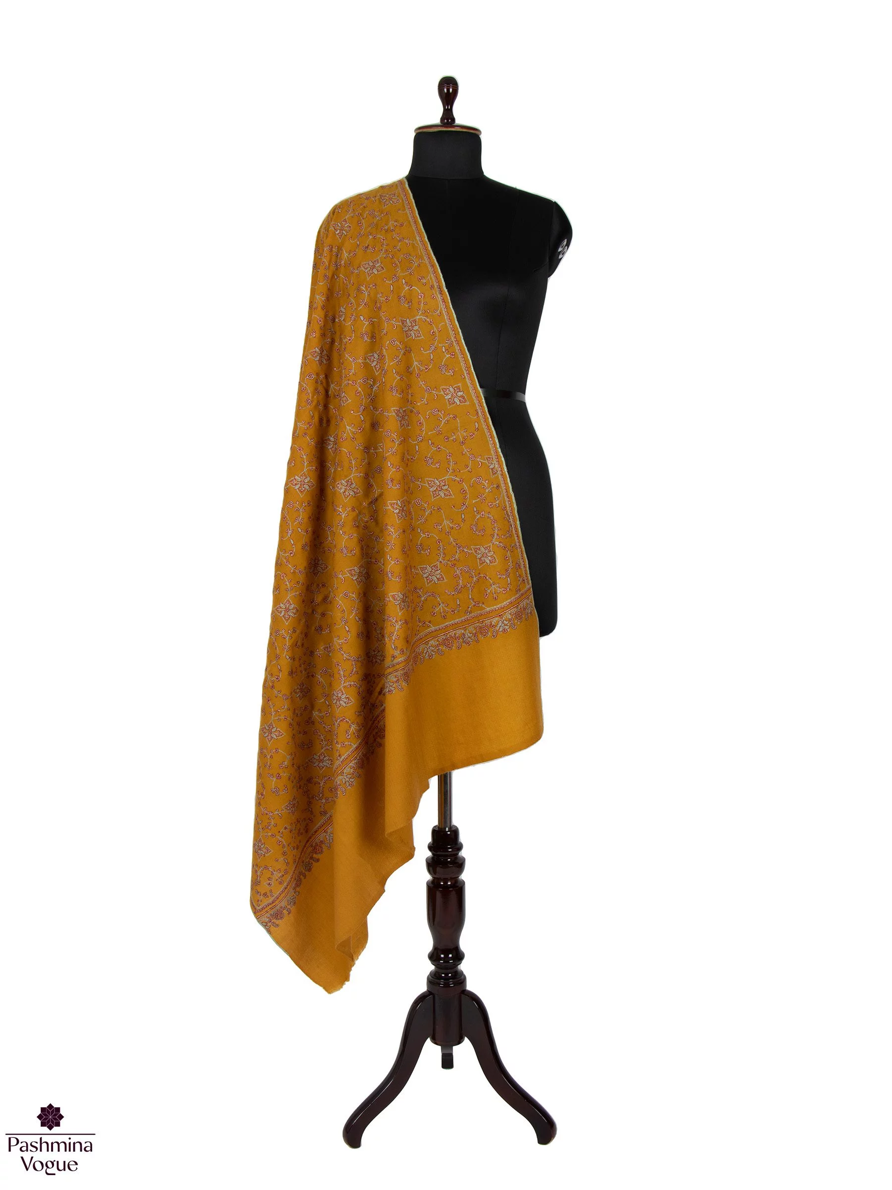 Mustard-Pashmina-Shawl