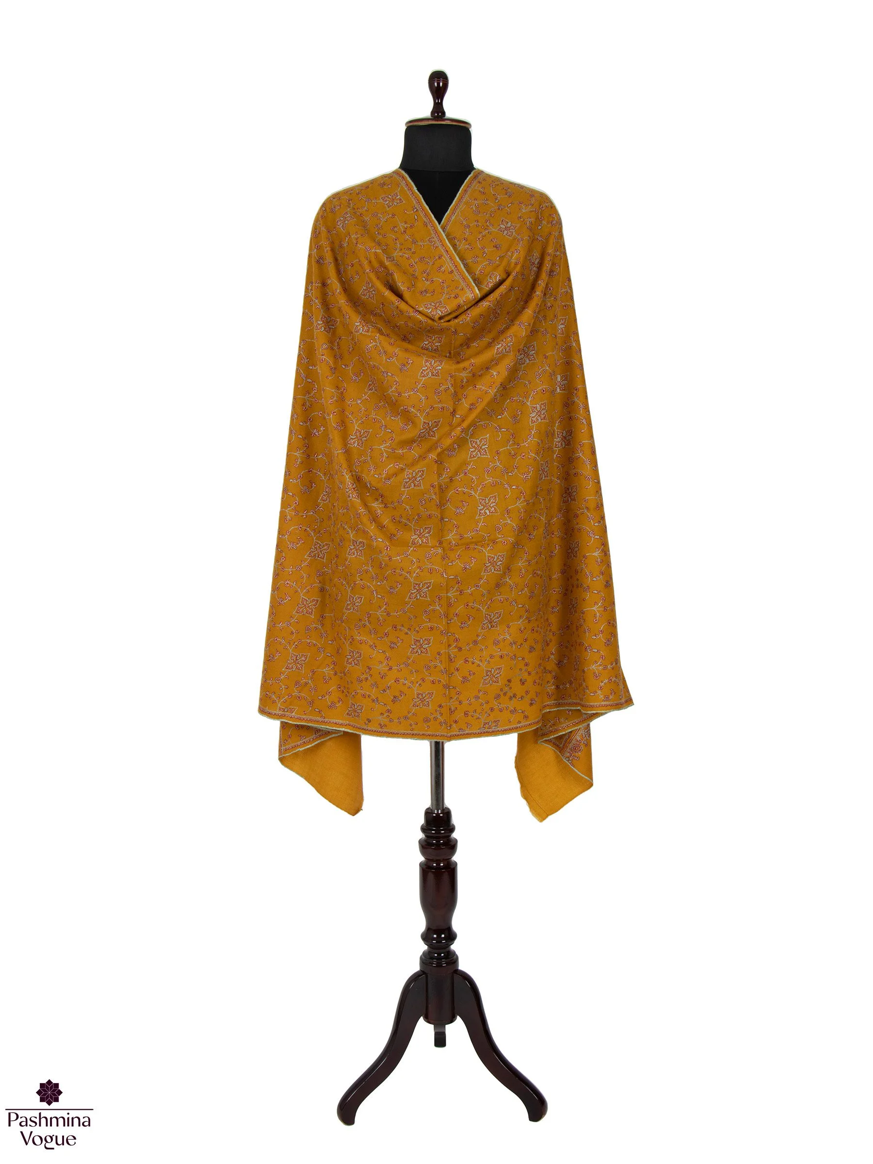 Mustard-Pashmina-Shawl