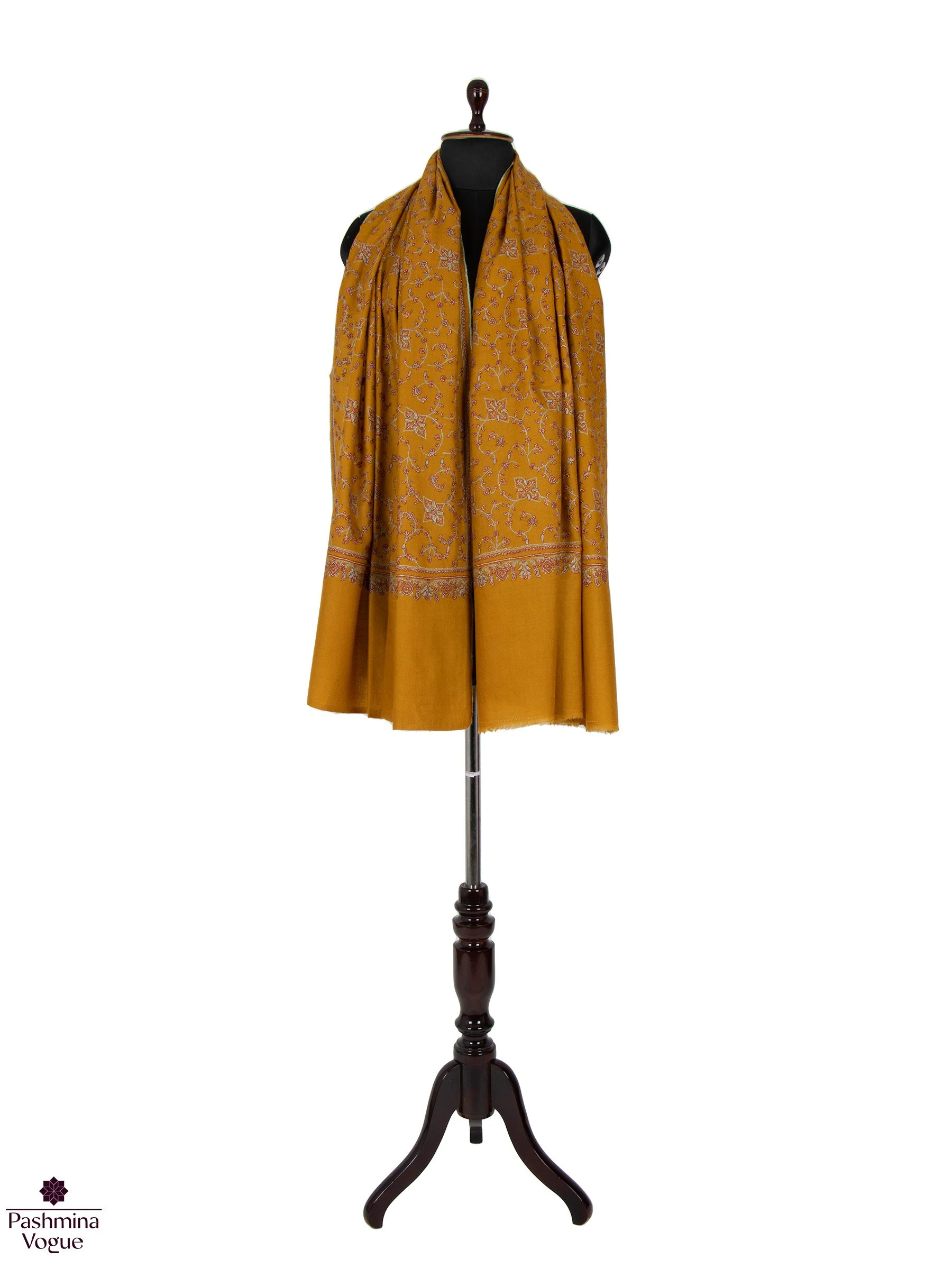 Mustard-Pashmina-Shawl