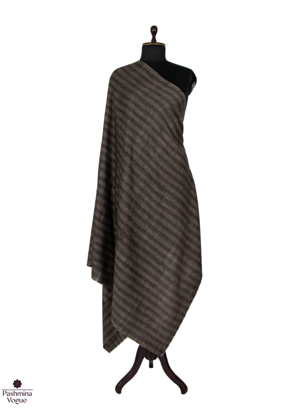 Black-and-Grey-Striped-shawl
