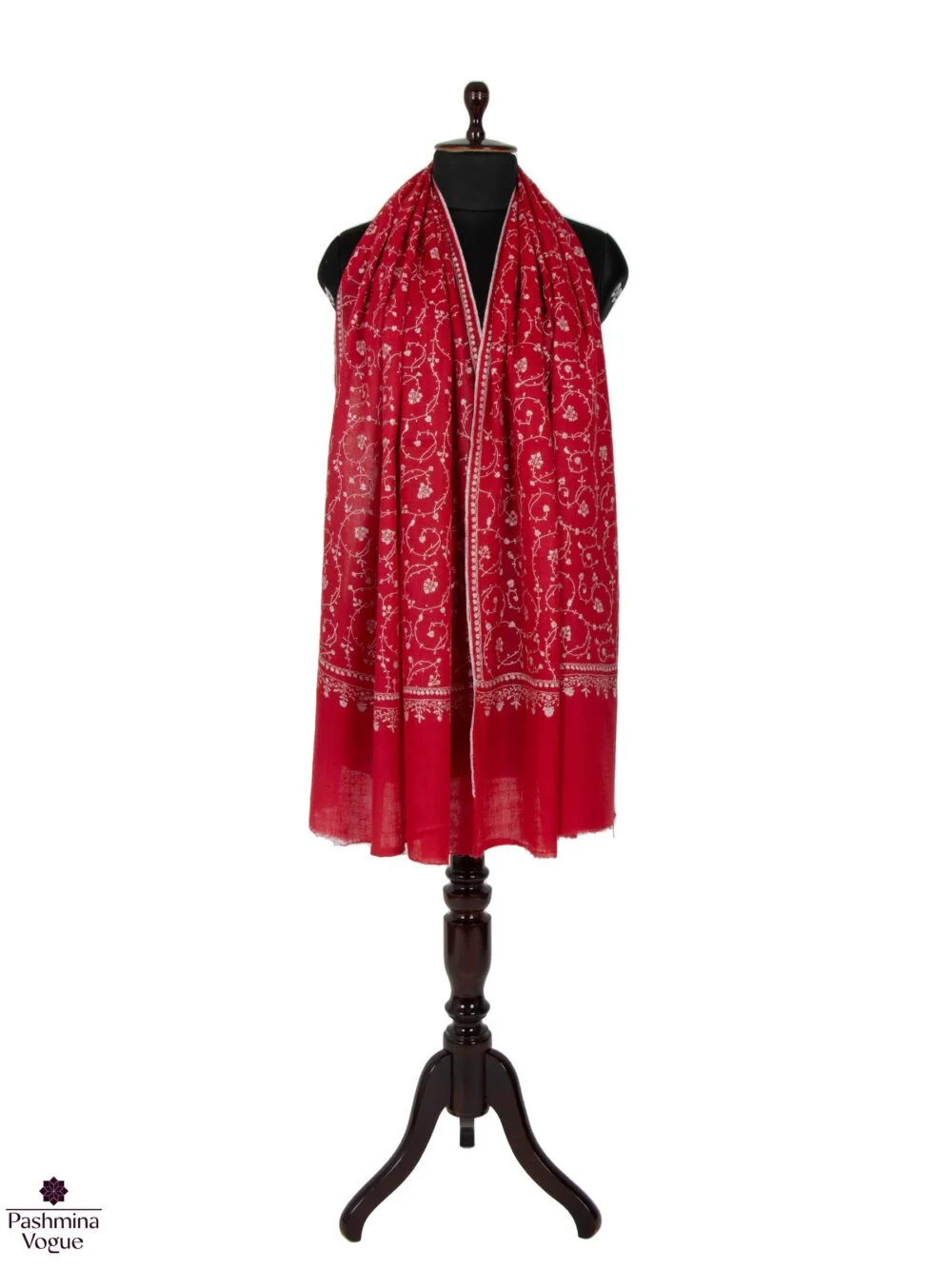 Red-and-White-Pashmina