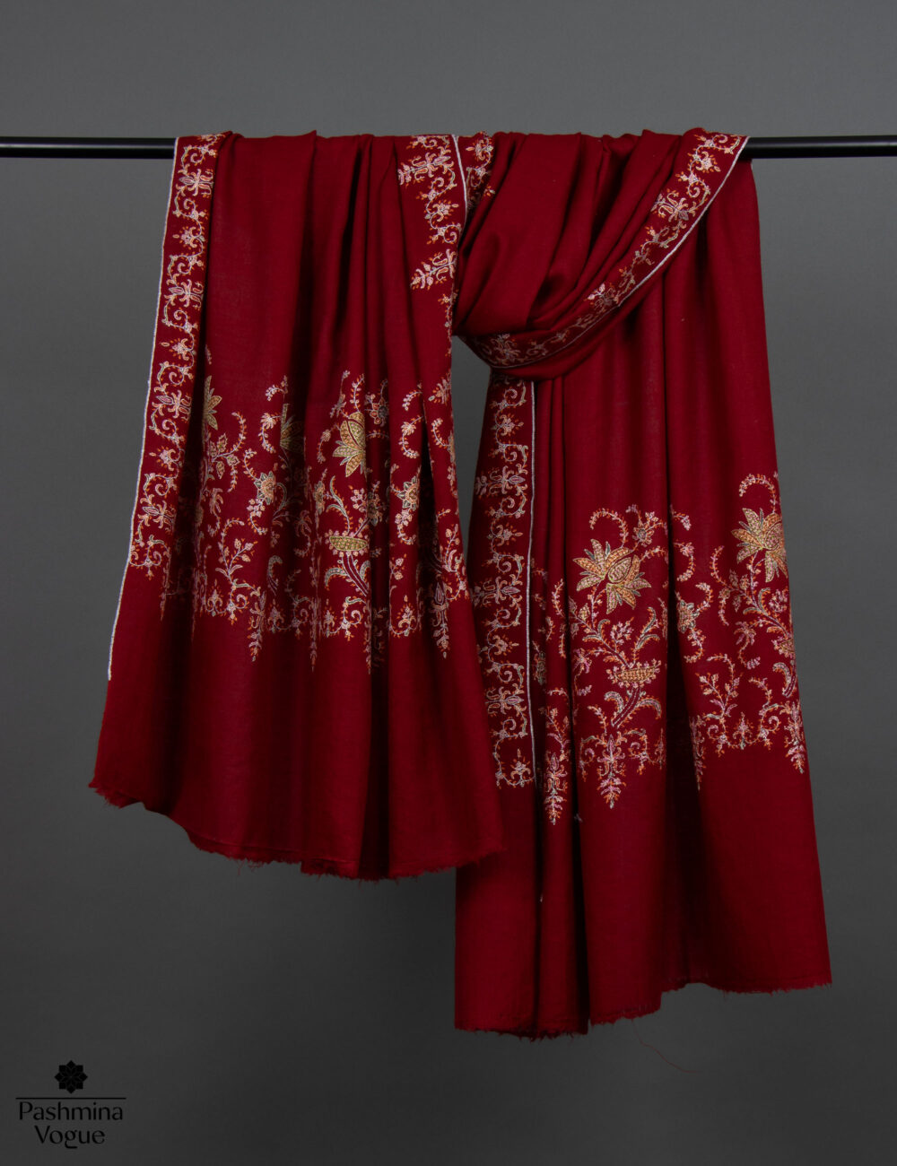 Shop-now-maroon-pure-pashmina-scarf