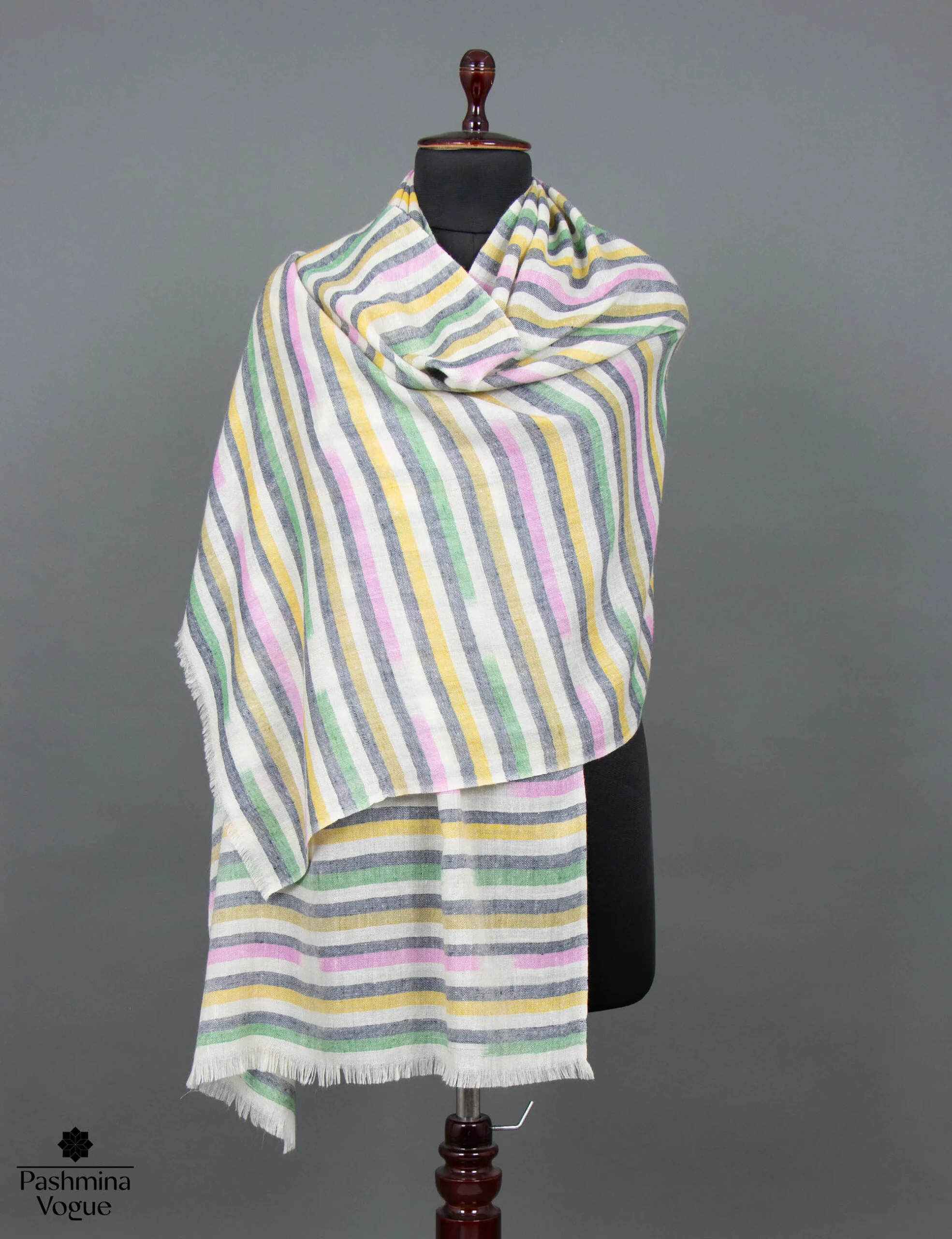 Stripes-Ikat-Pashmina-Wrap