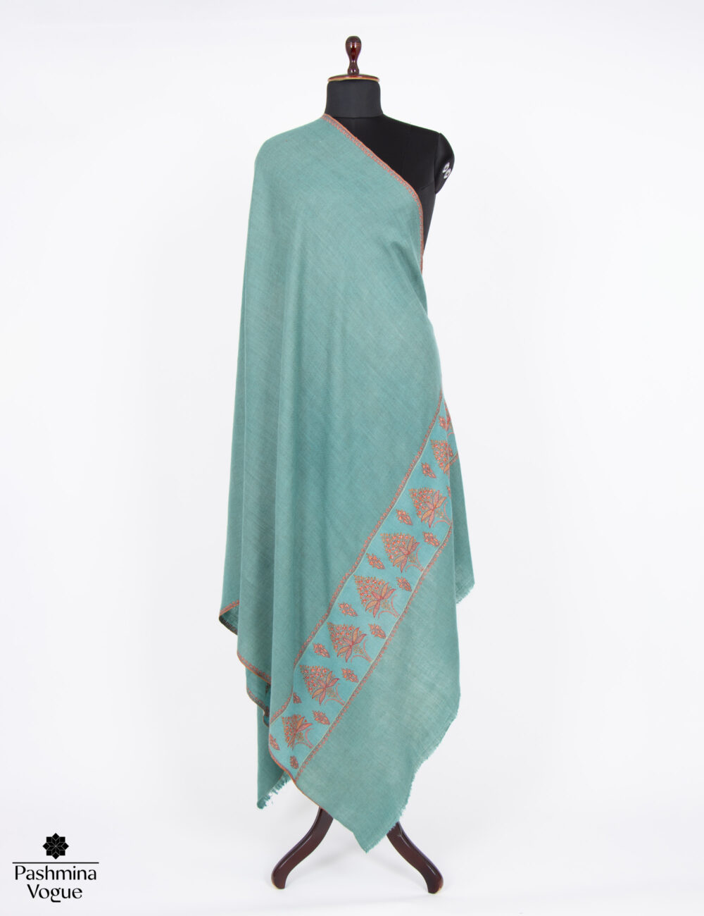 green-pashmina-shawl