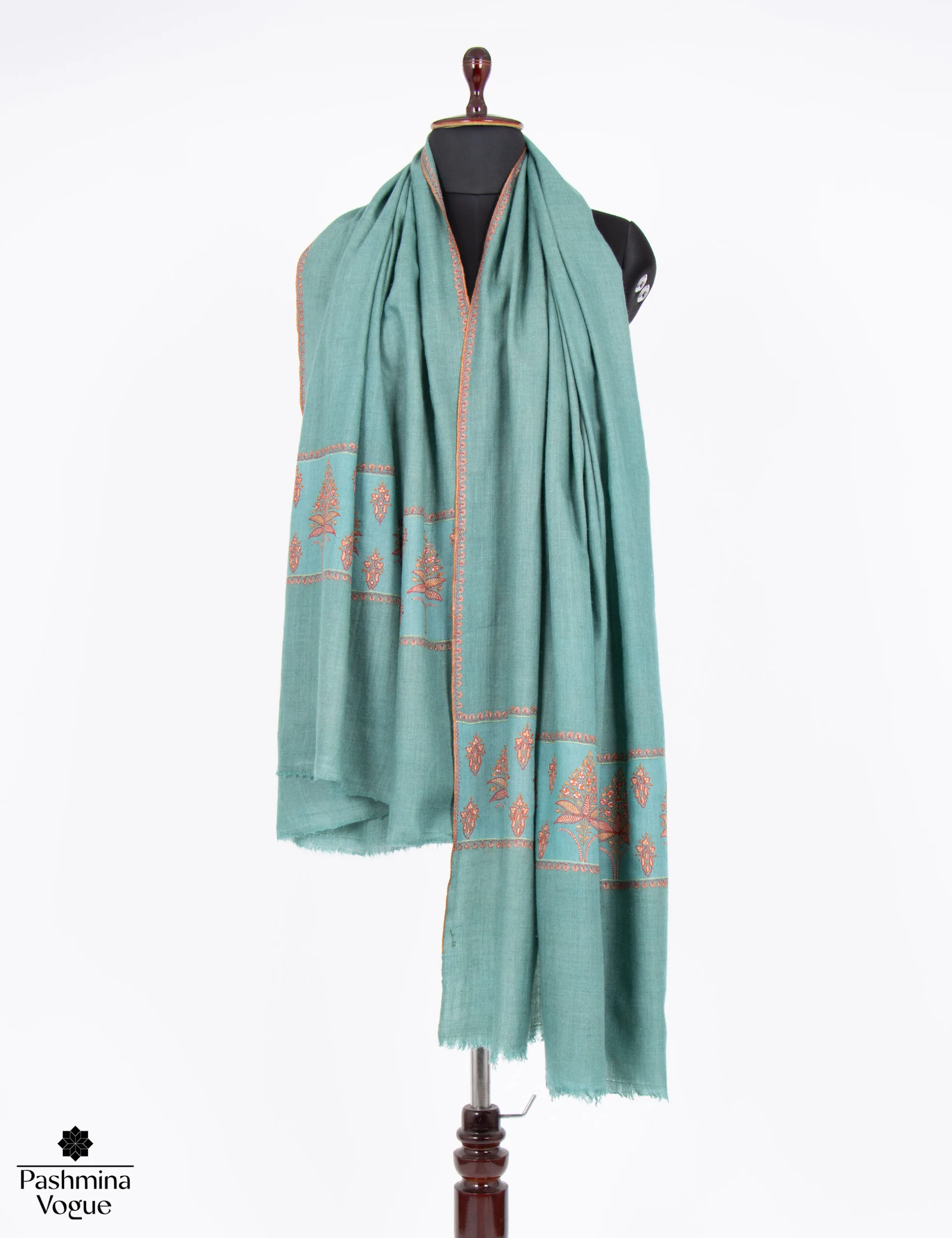 green-pashmina-shawl