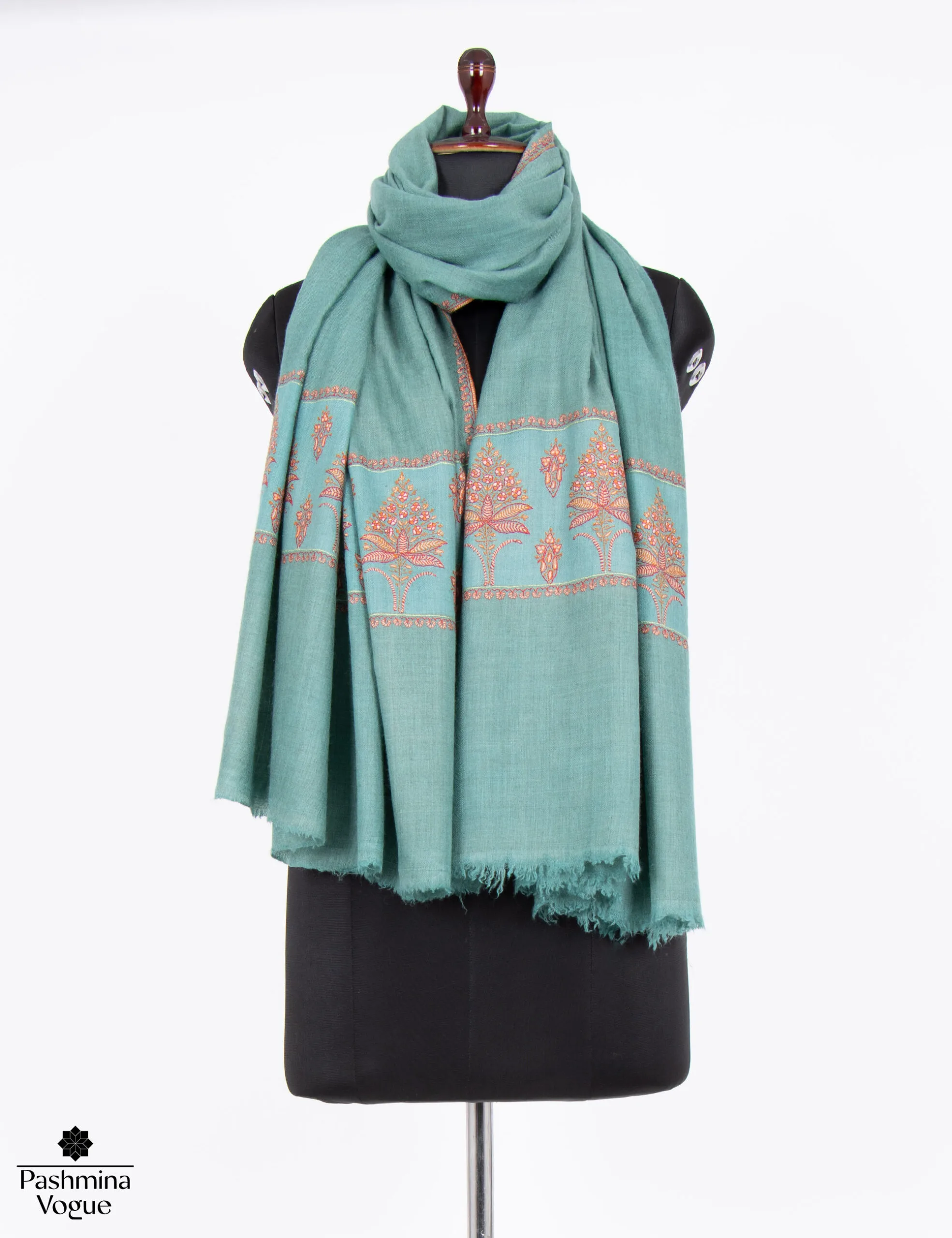 green-pashmina-shawl