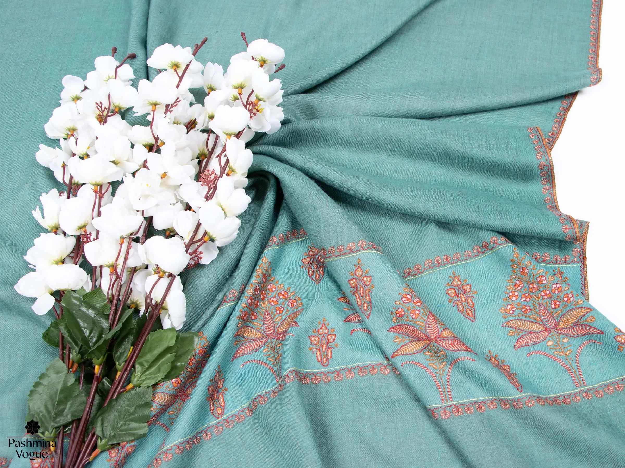 green-pashmina-shawl
