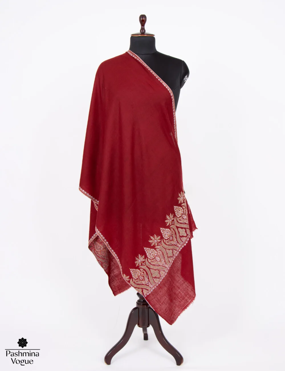 maroon-pashmina