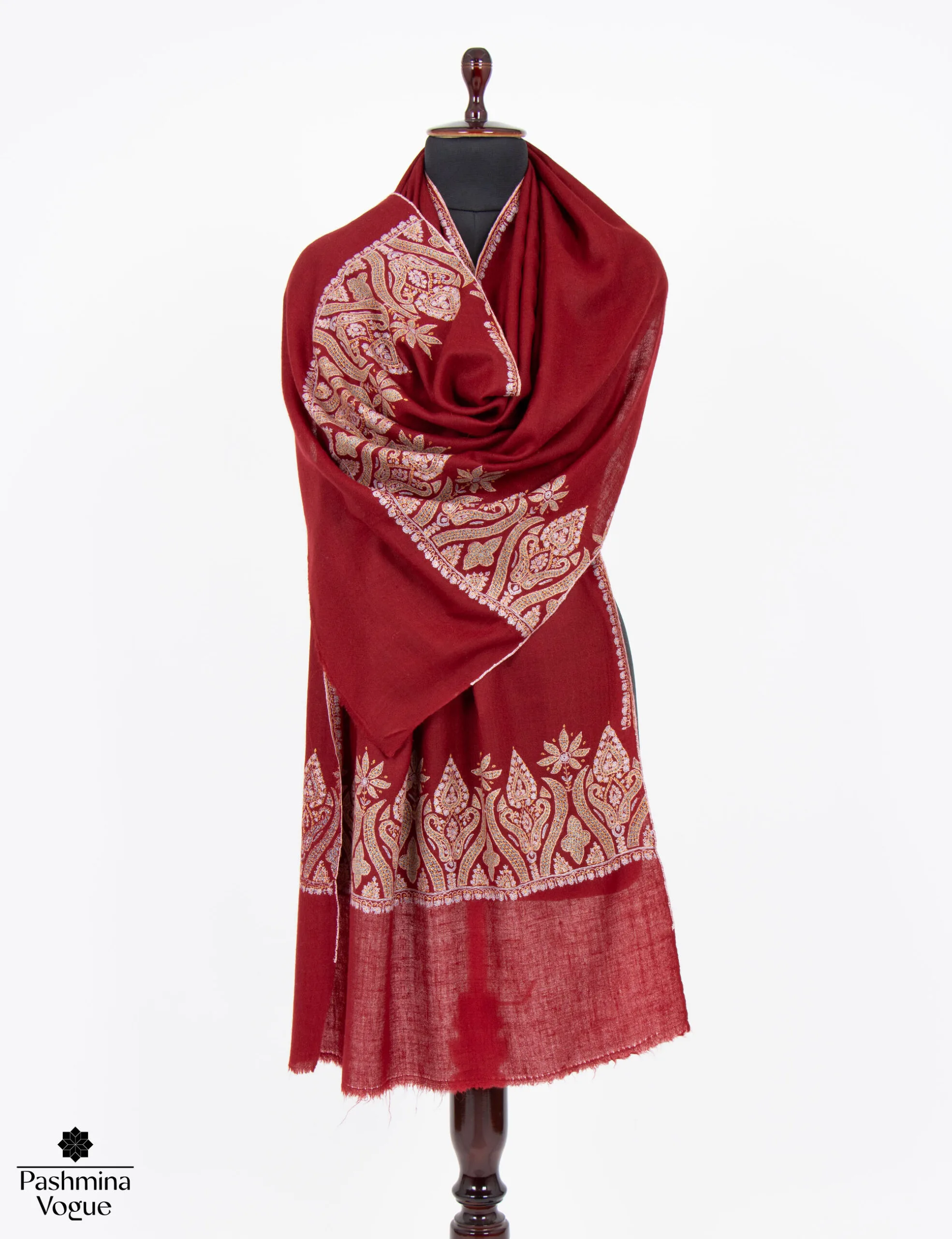 maroon-pashmina