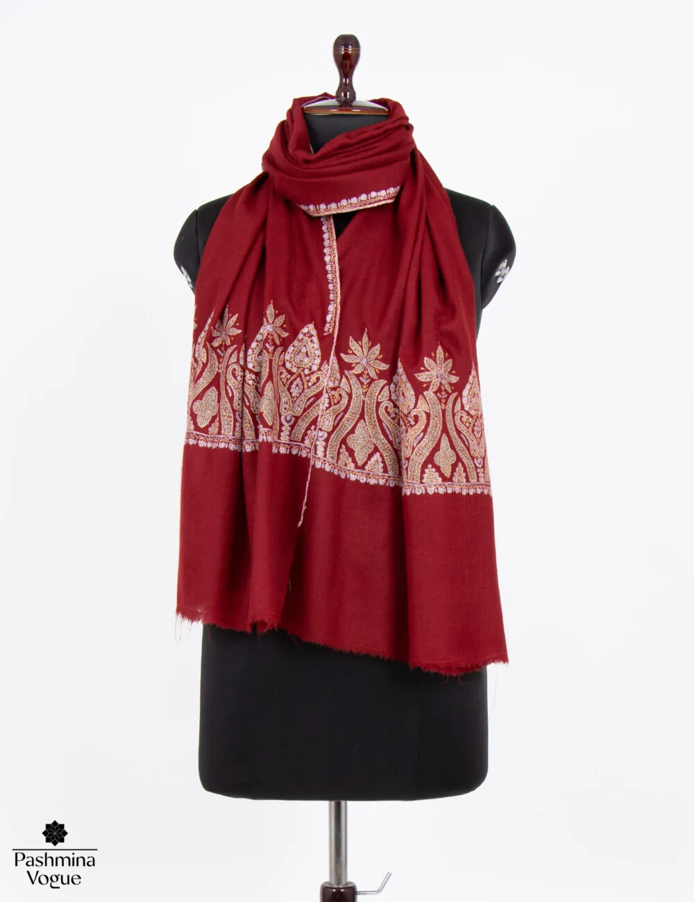 maroon-pashmina