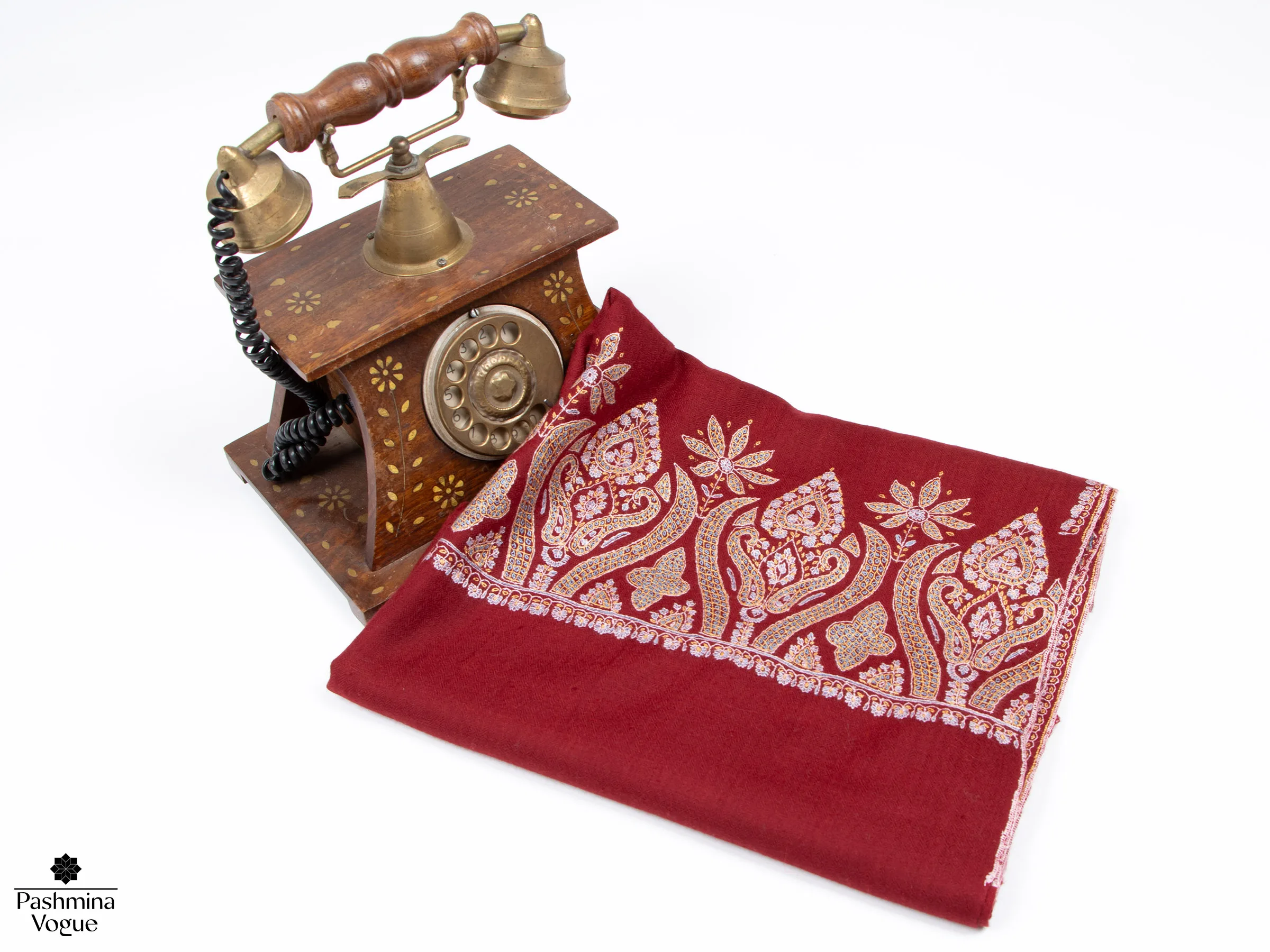 maroon-pashmina
