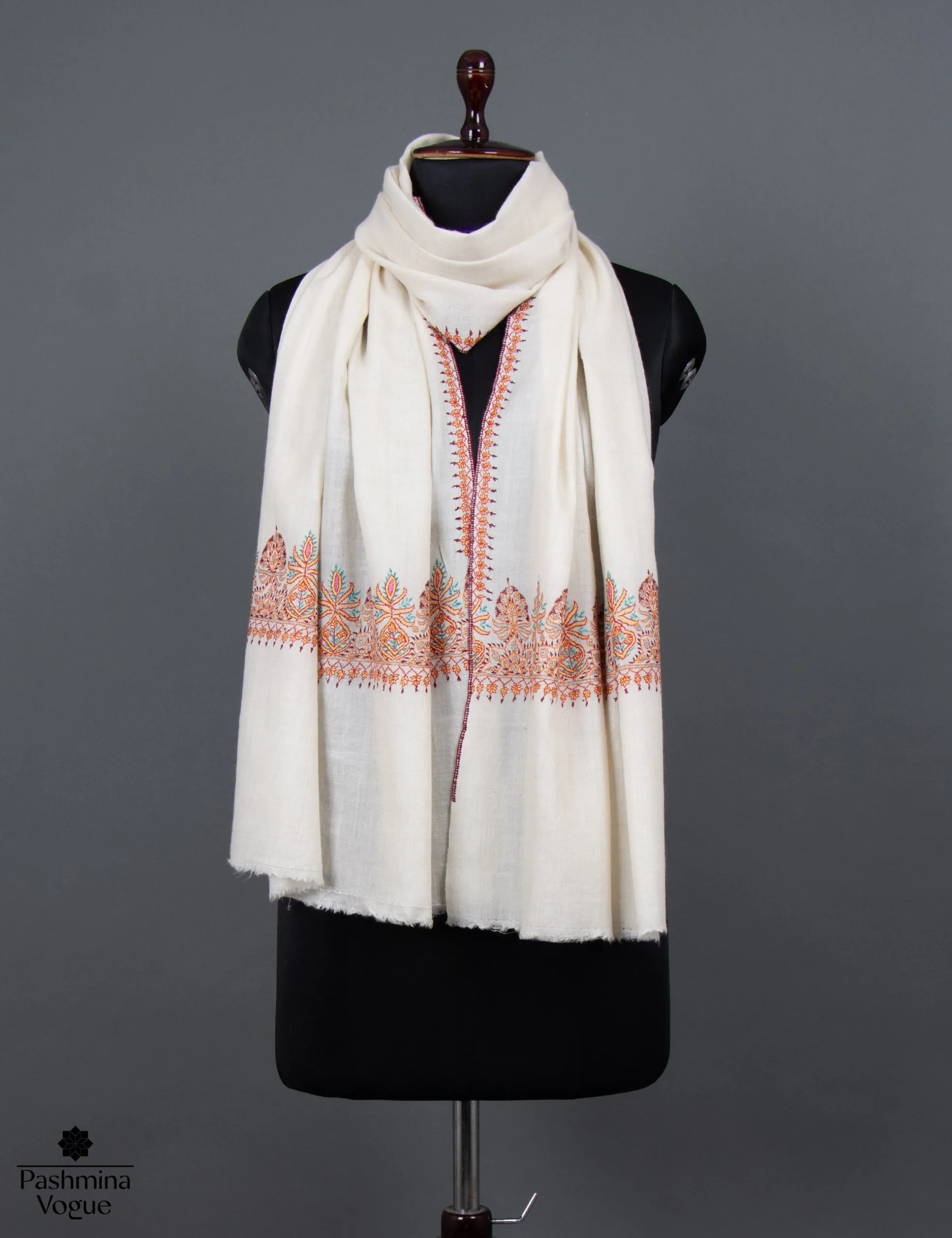 Pashmina-White-Embroidered-Wrap