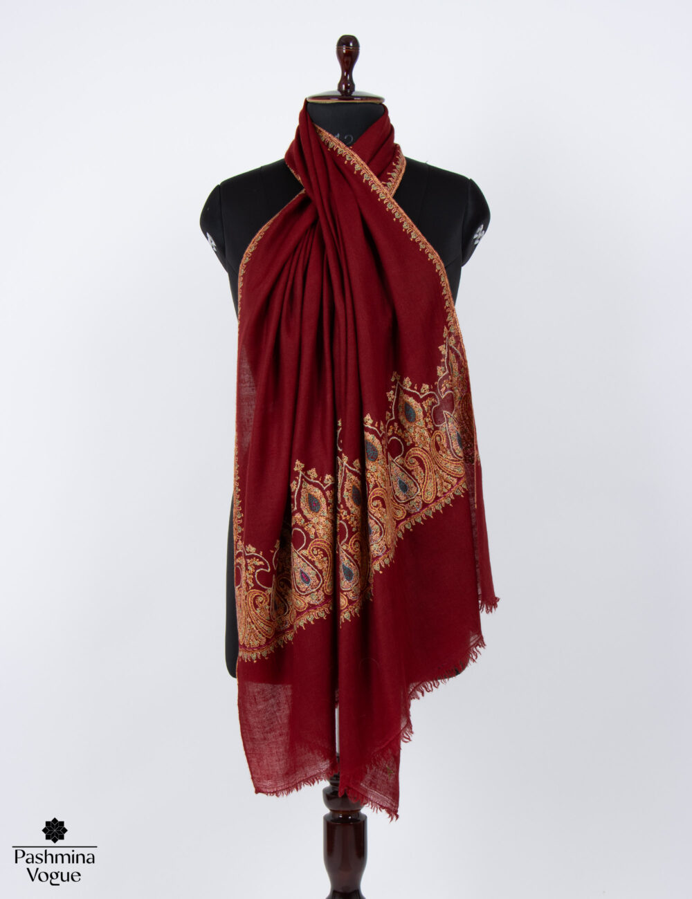 maroon-cashmere-shawl