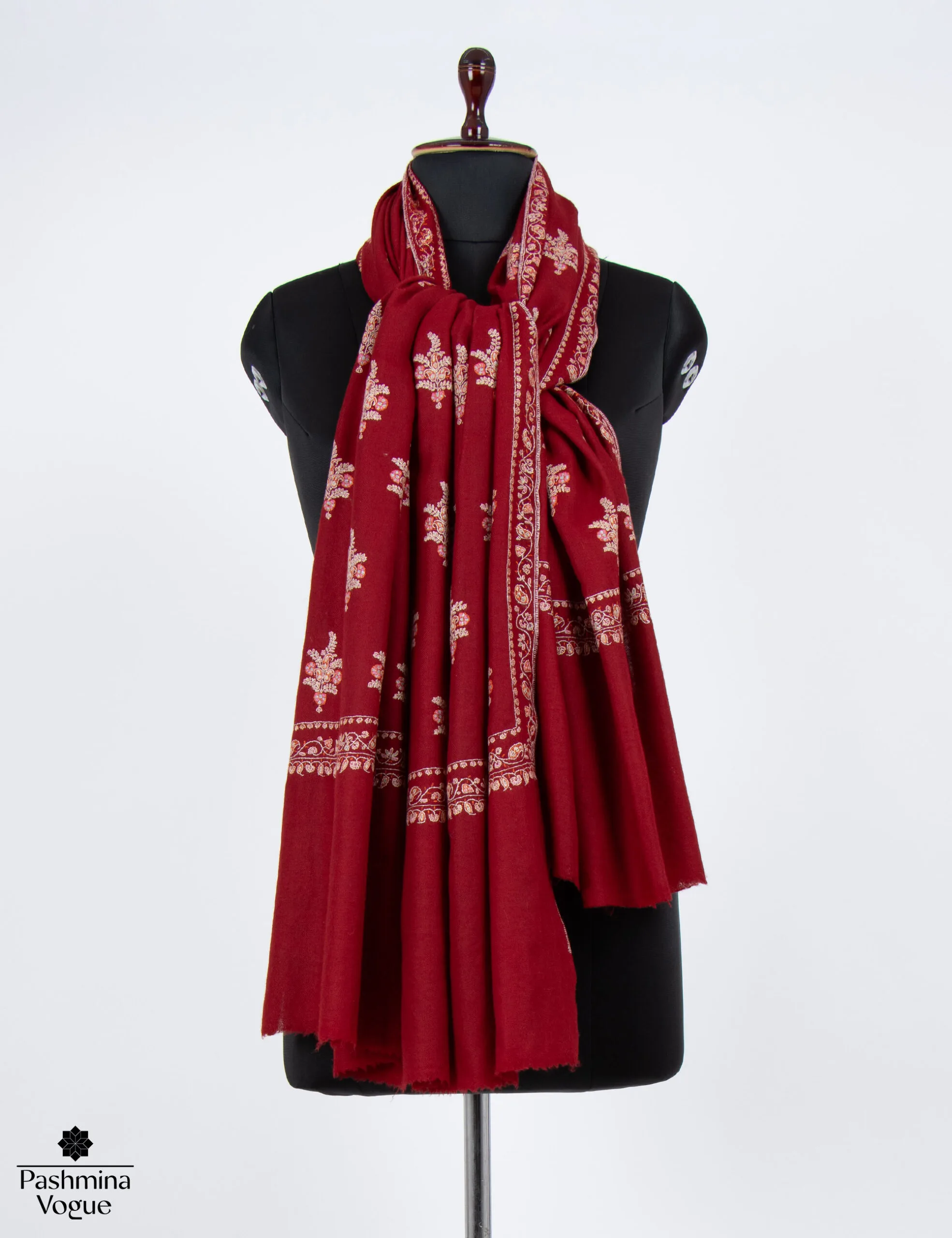 maroon-shawl-for-wedding