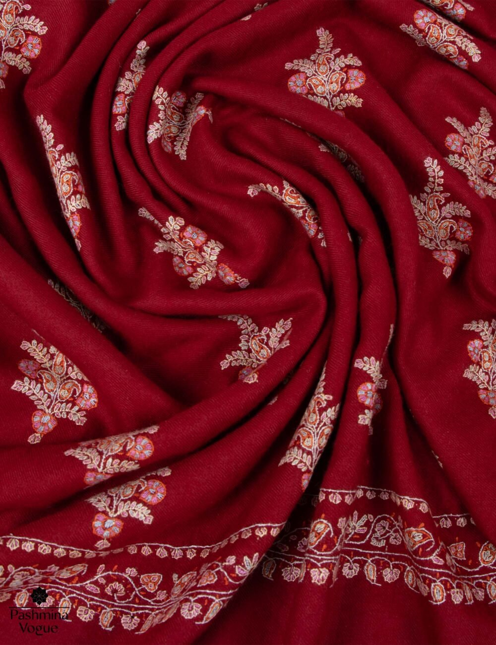 maroon-shawl-for-wedding