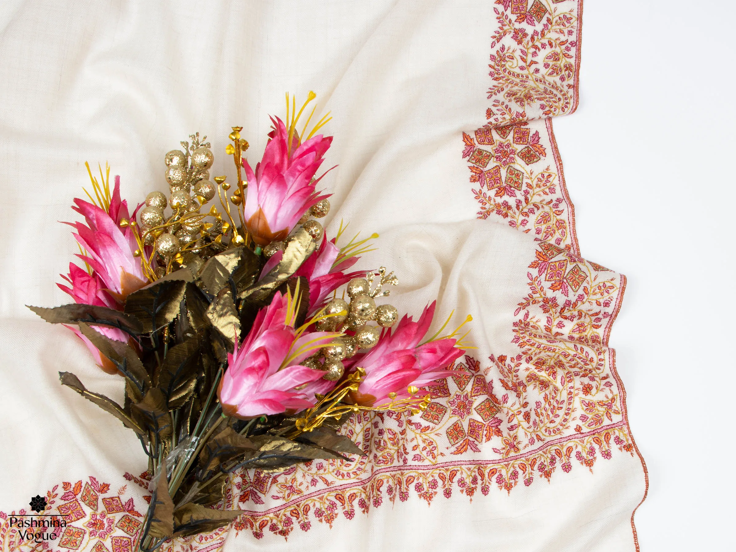 shawl-white