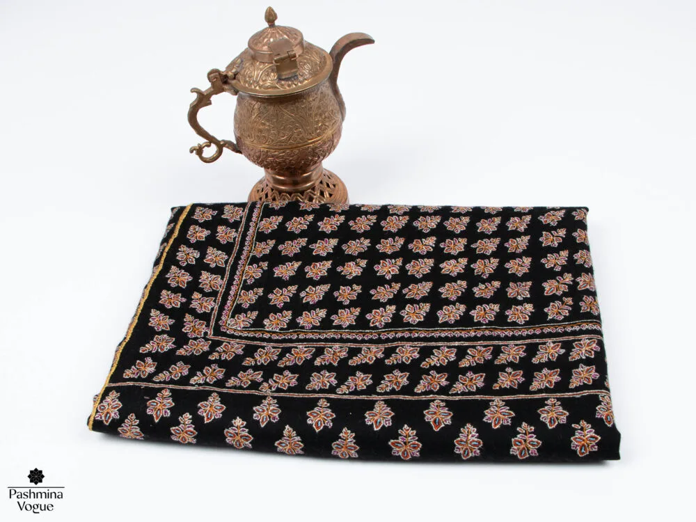 black-embroidered-shawl