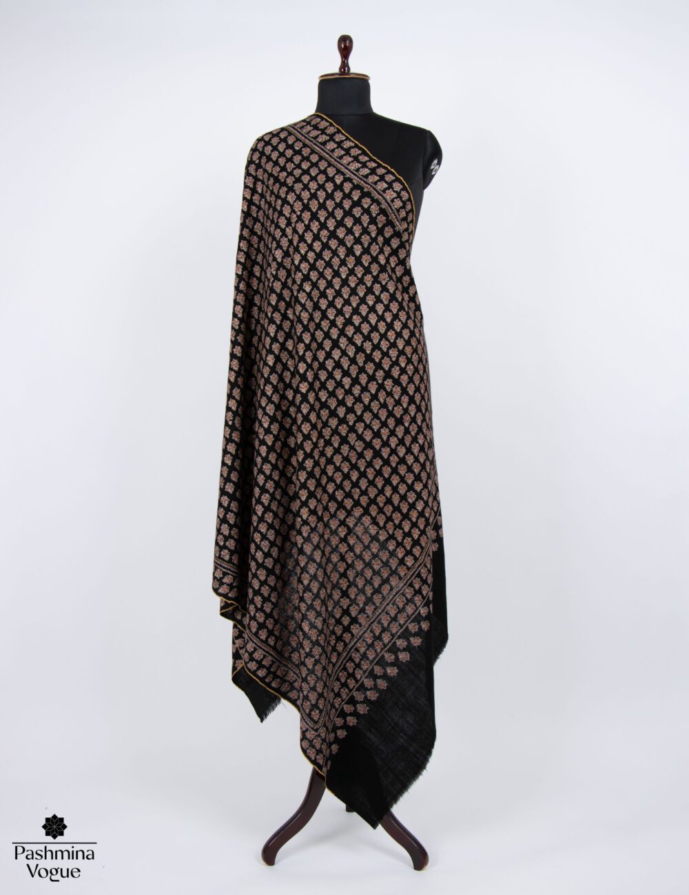 black-embroidered-shawl