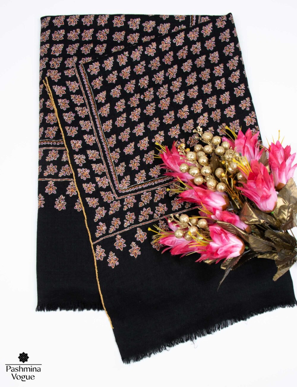 black-embroidered-shawl