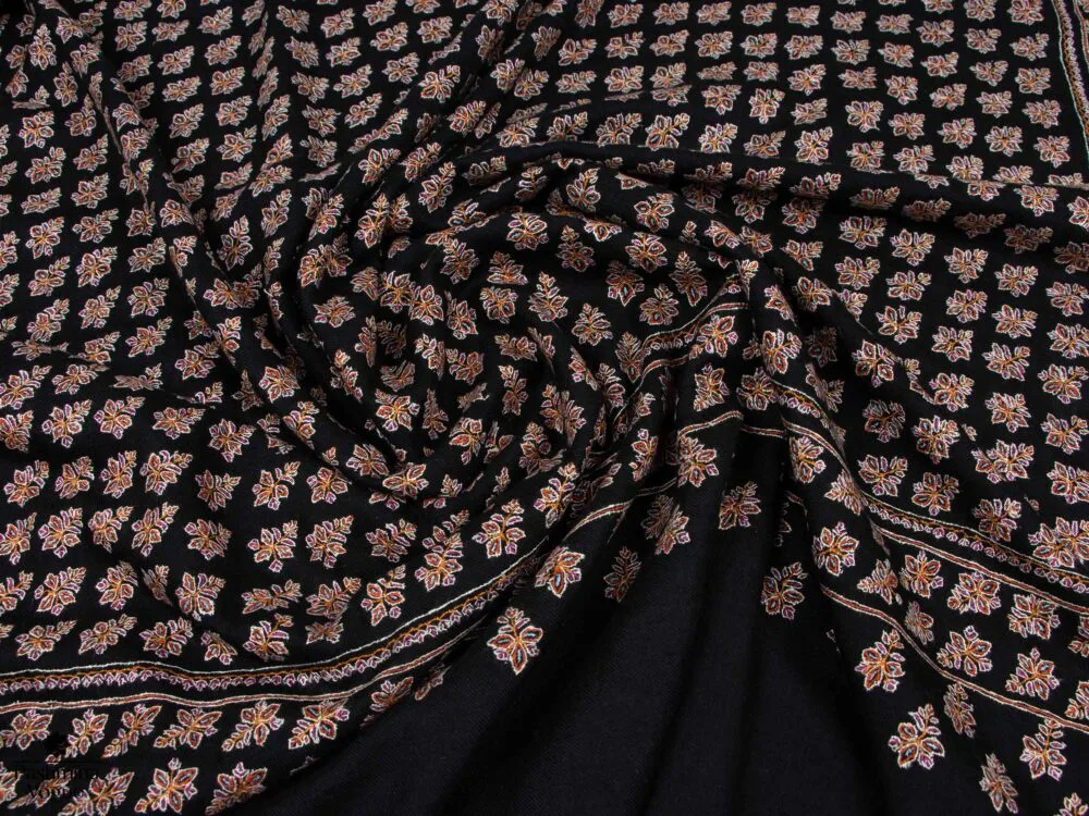 black-embroidered-shawl