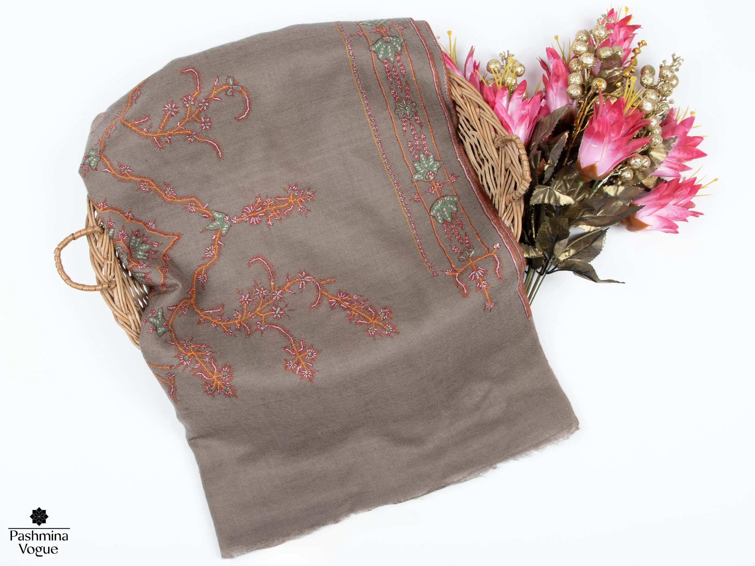 Brown-Pashmina-Scarves