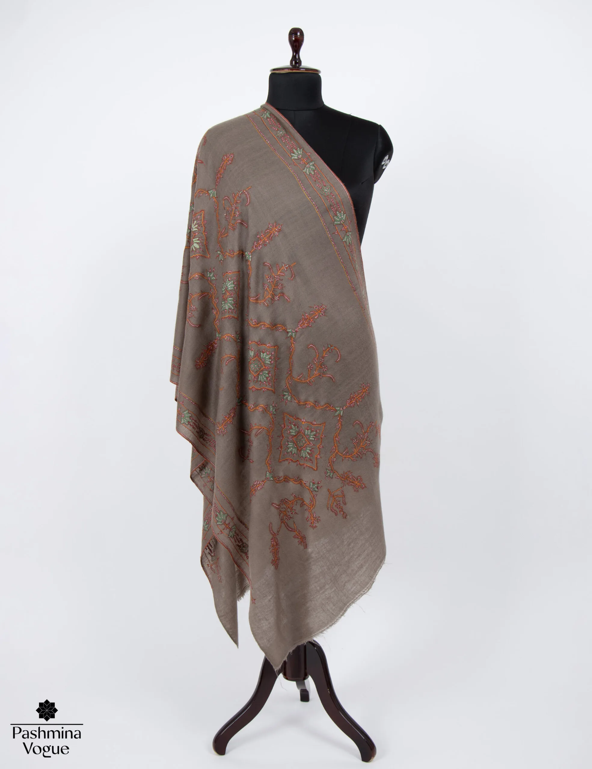 Brown-Pashmina-Scarves