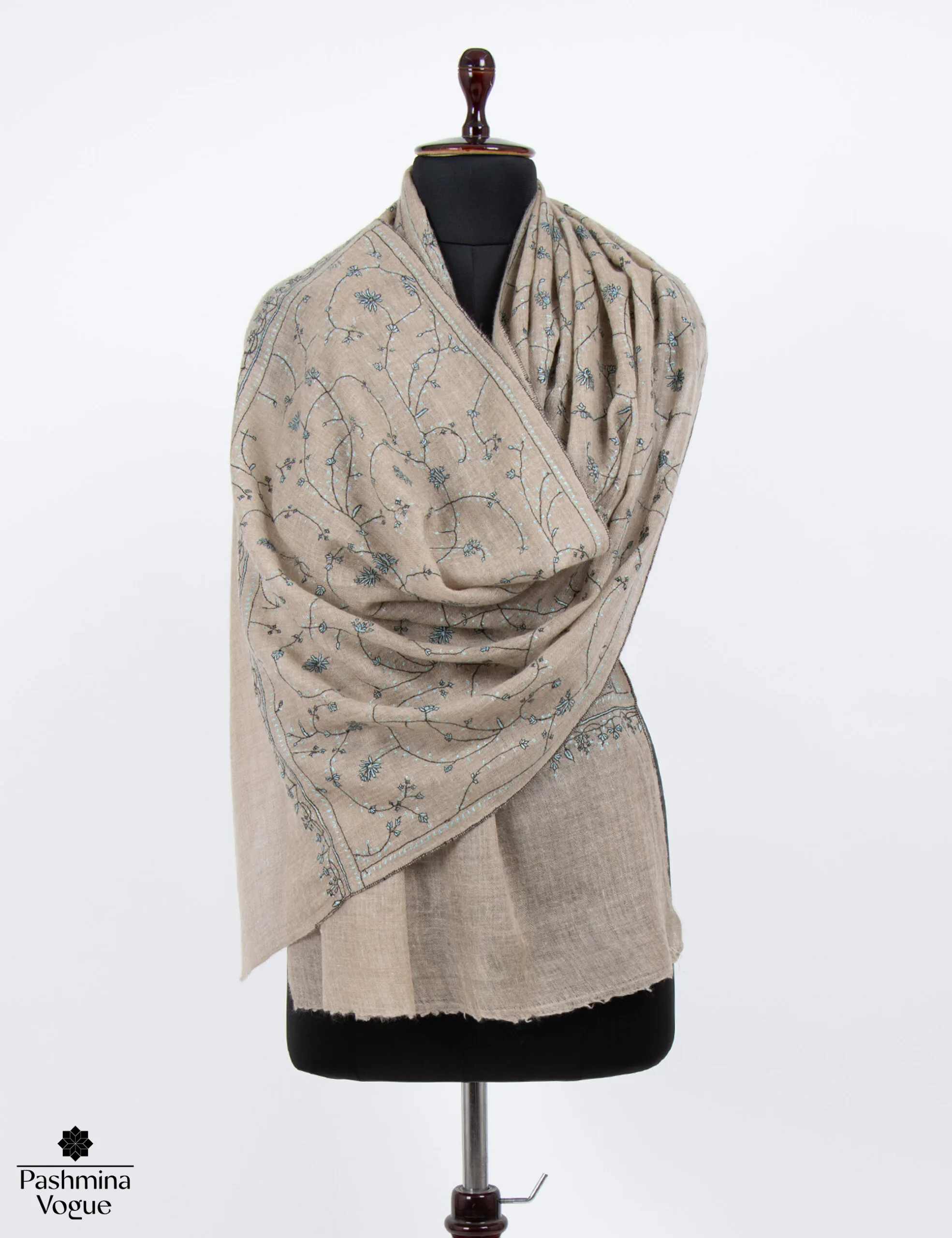 Beige-Cashmere-Scarf