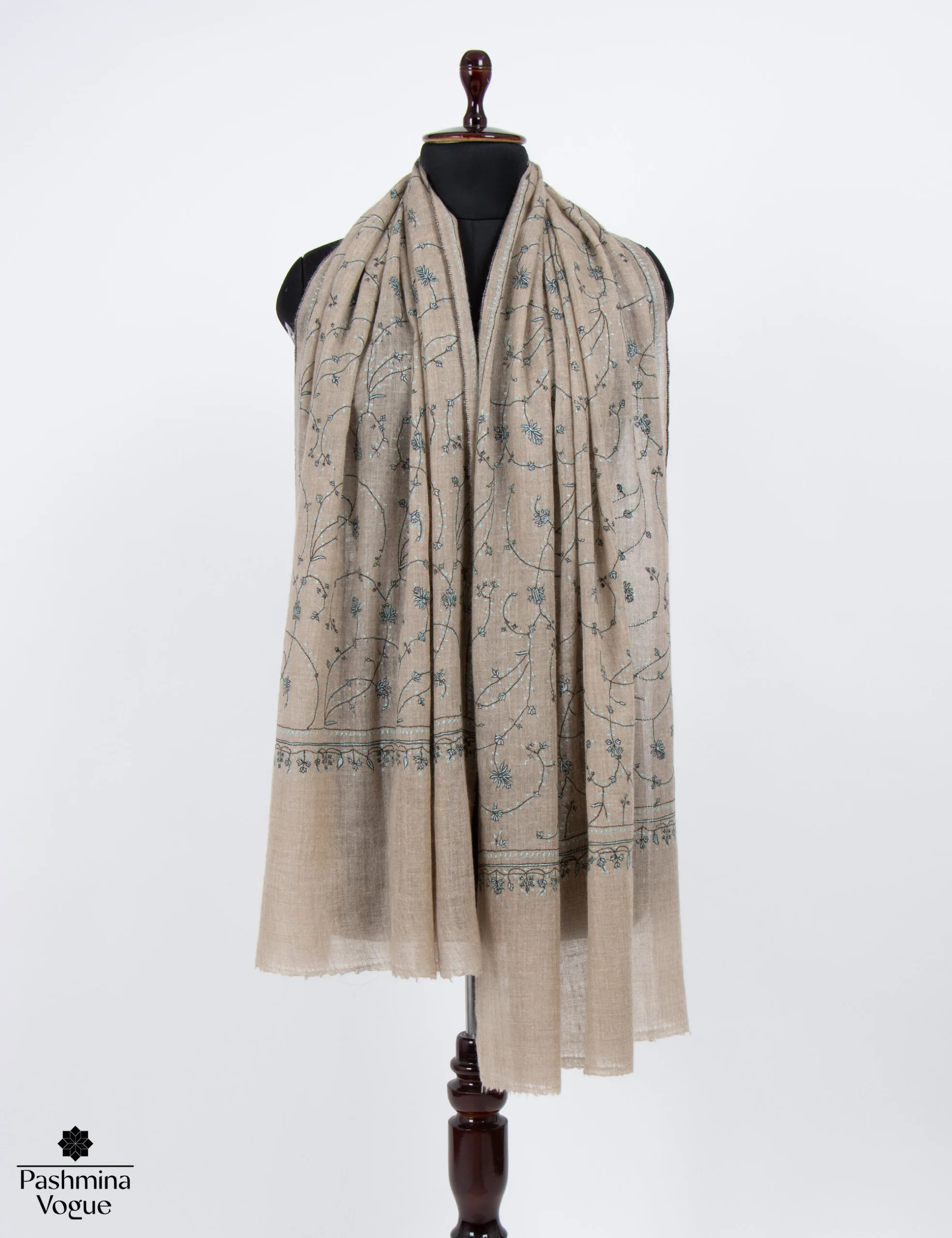 Beige-Cashmere-Scarf
