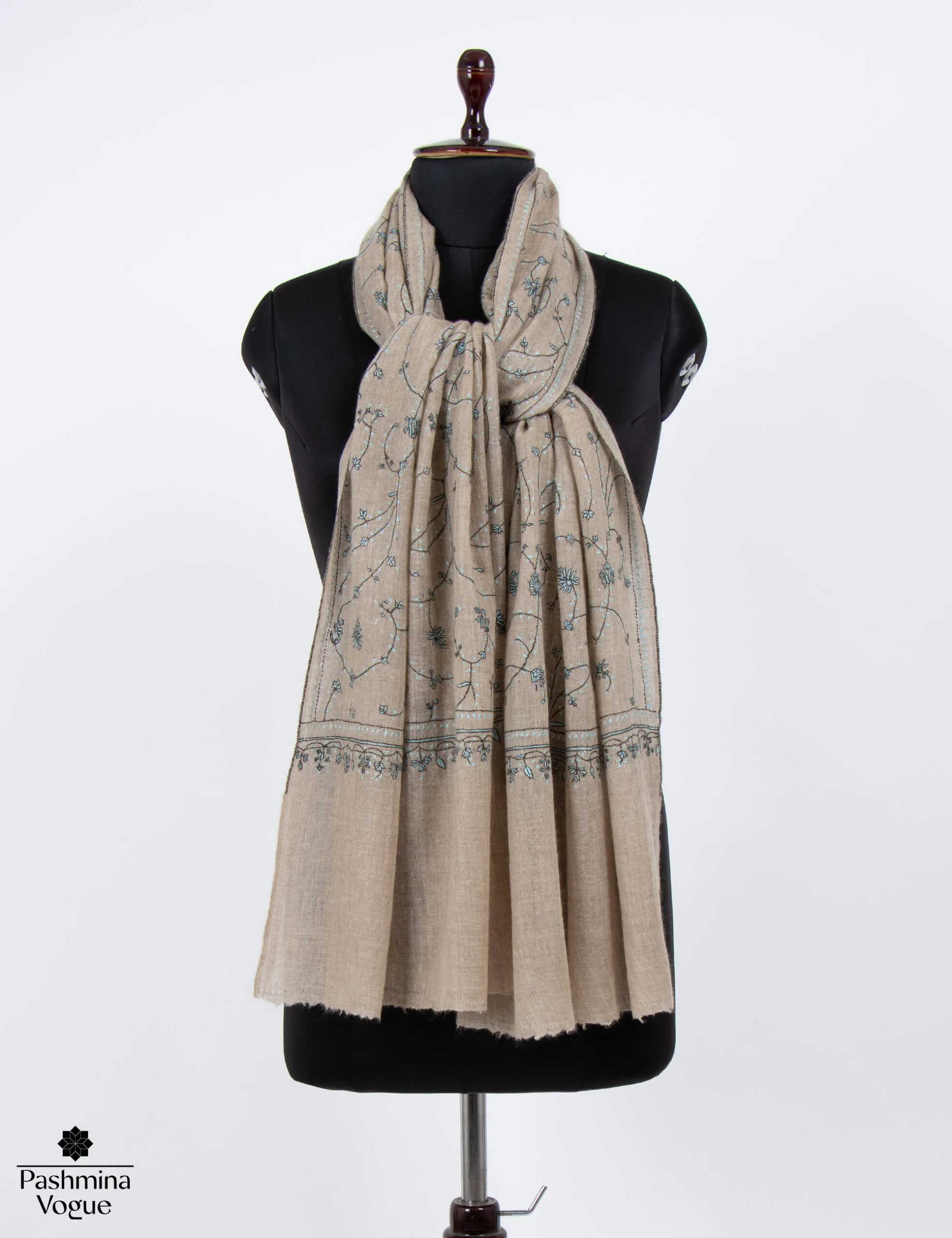 Beige-Cashmere-Scarf