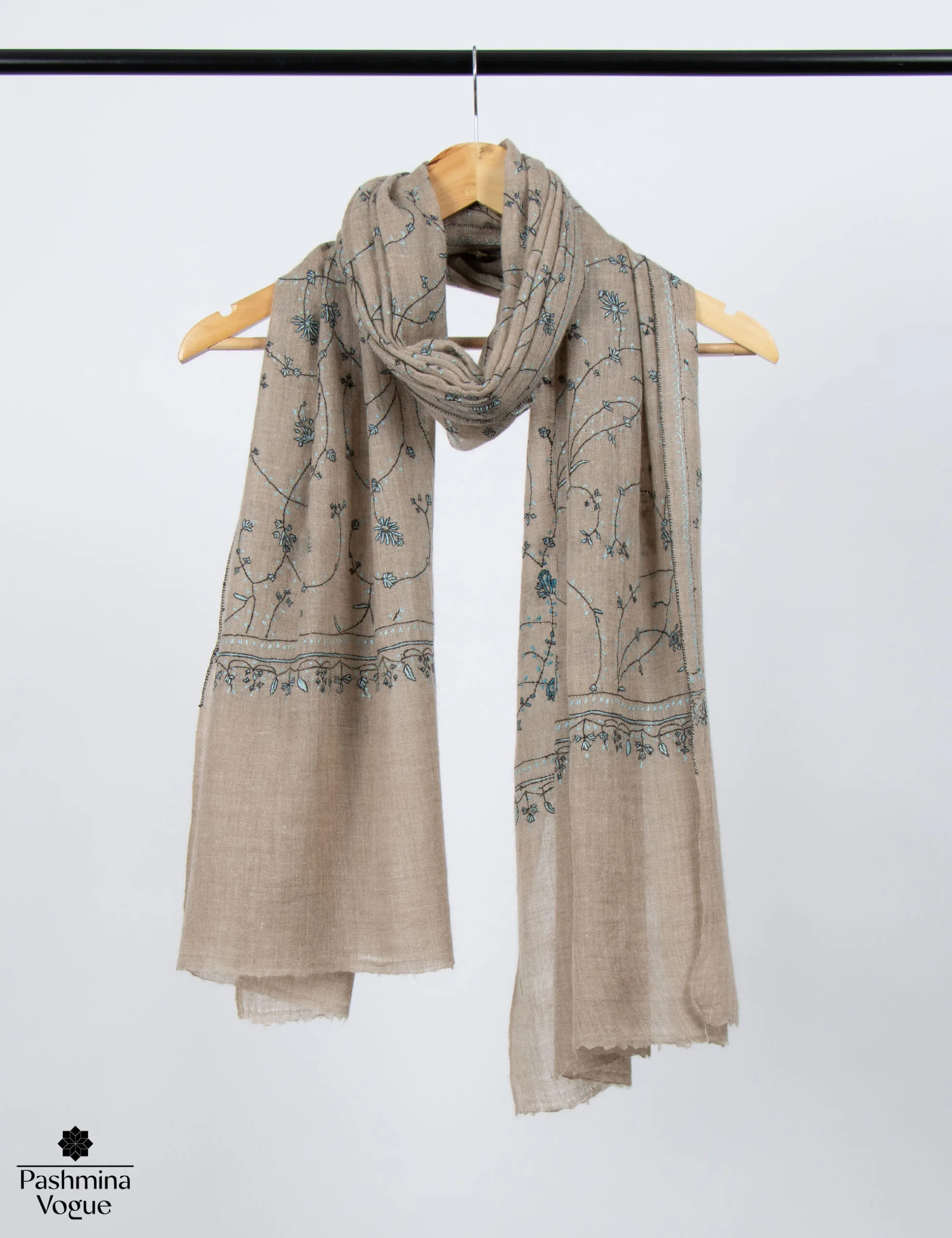 Beige-Cashmere-Scarf
