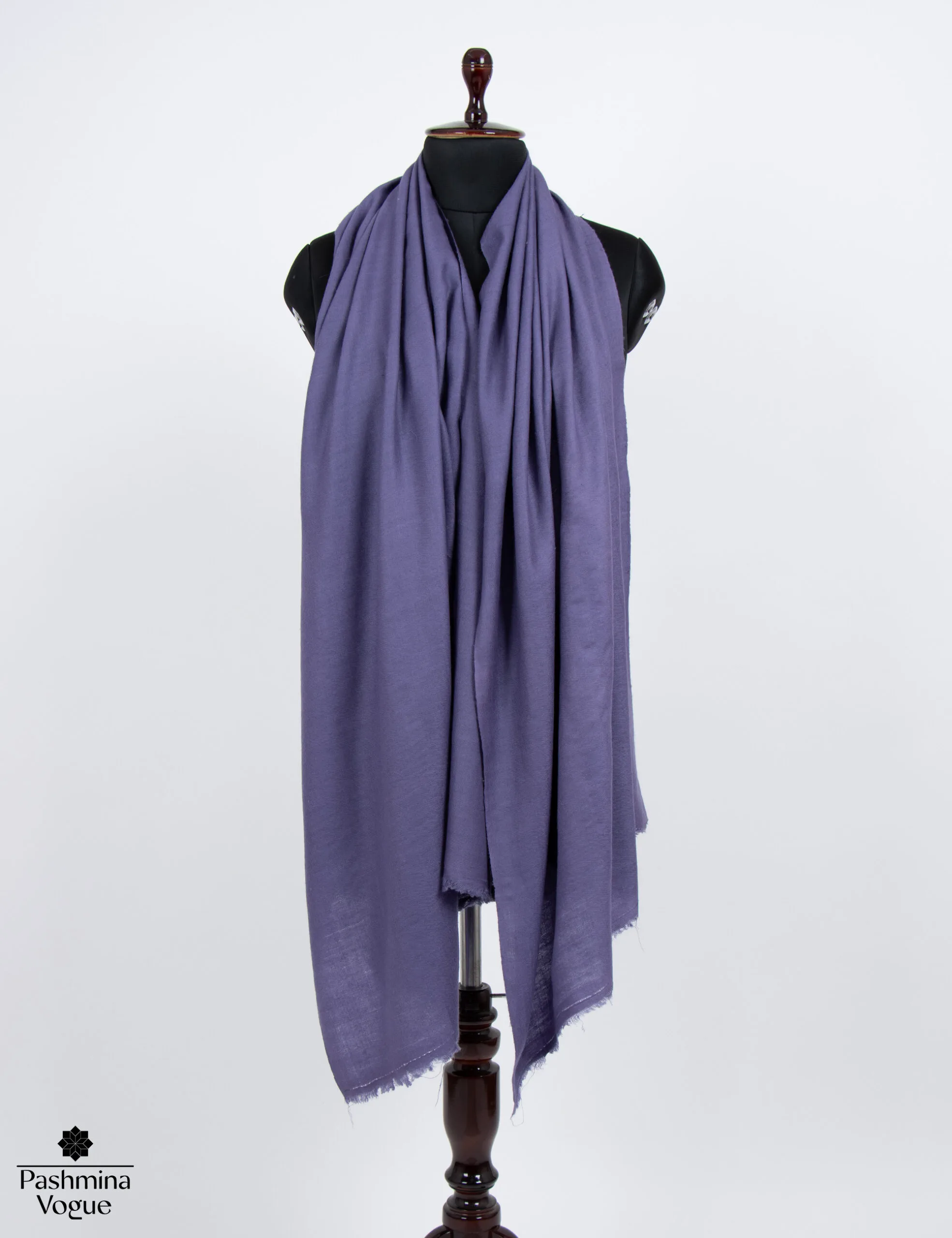 Kimberly Purple Pashmina Stoles For Women