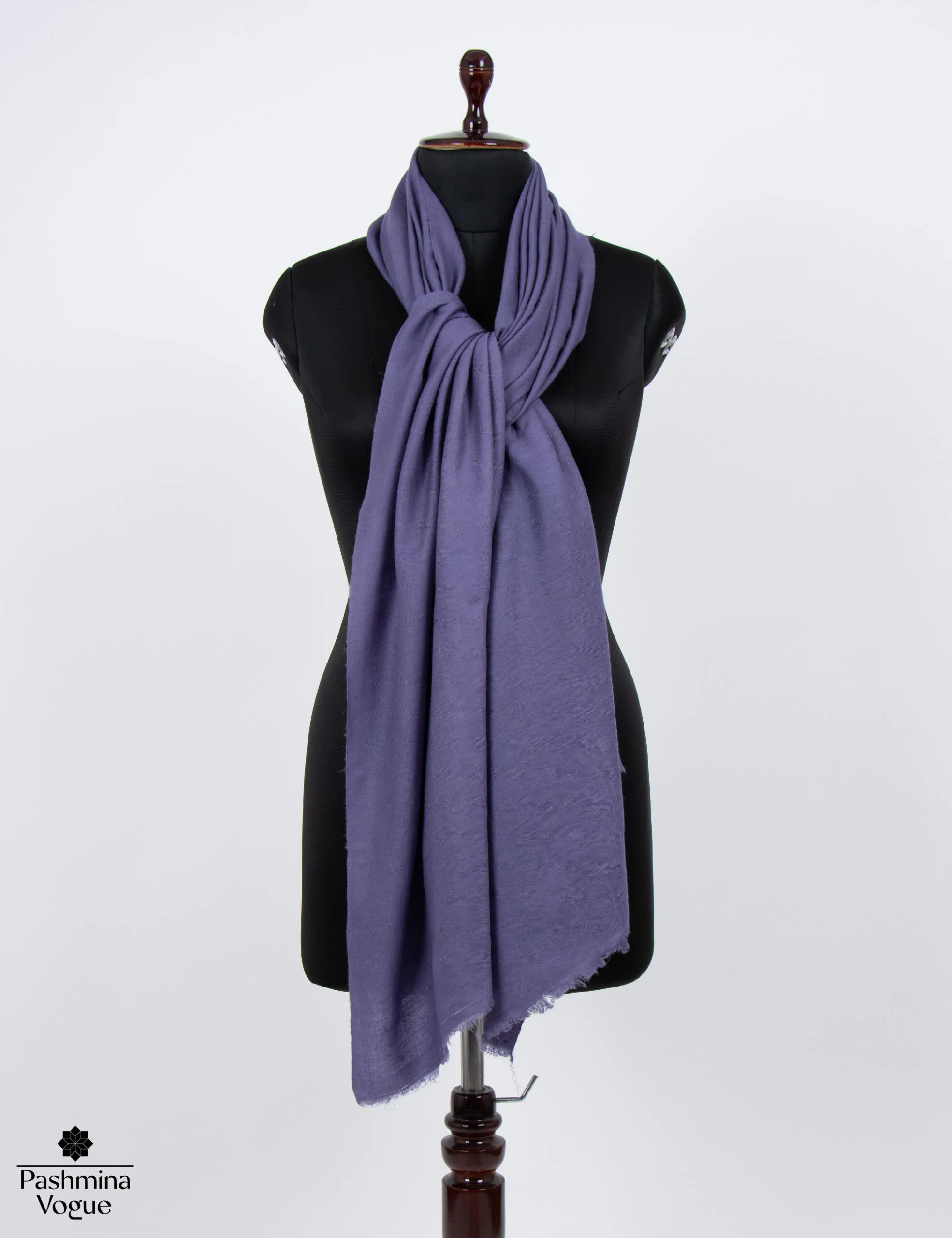 Kimberly Purple Pashmina Stoles For Women