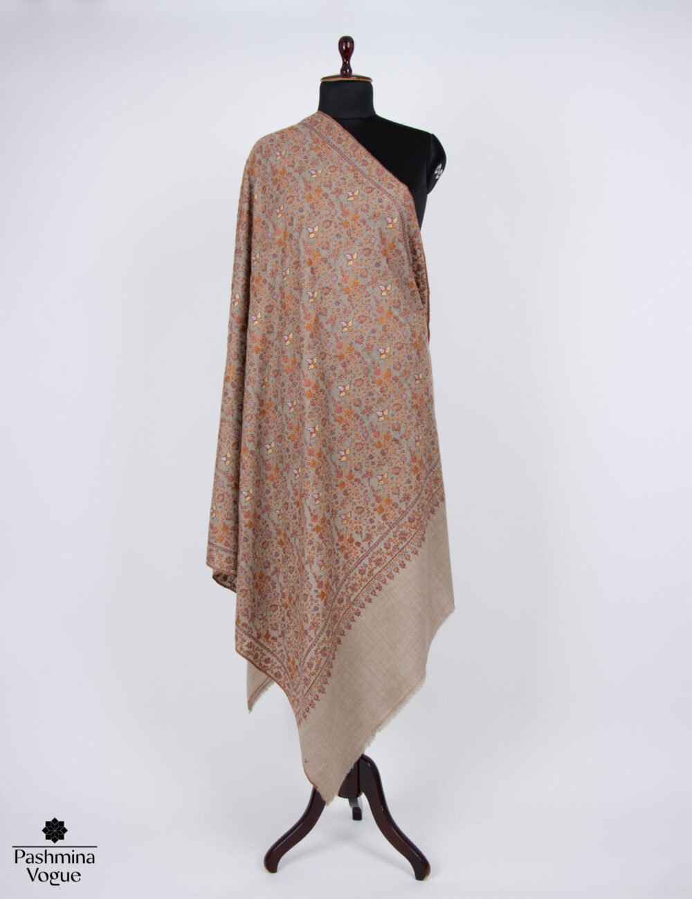 embroidered pashmina