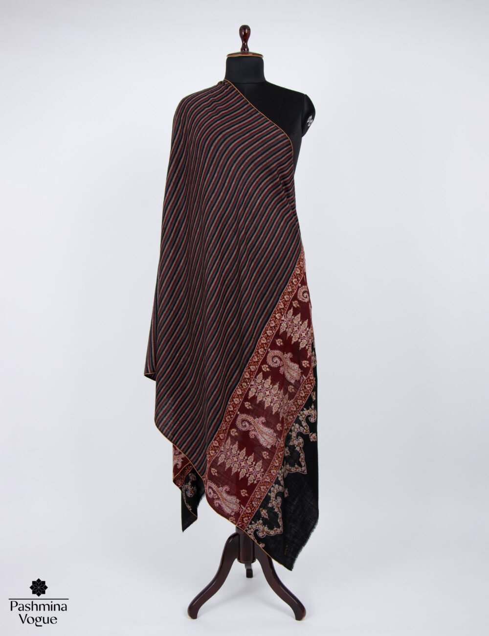 black shawl wedding