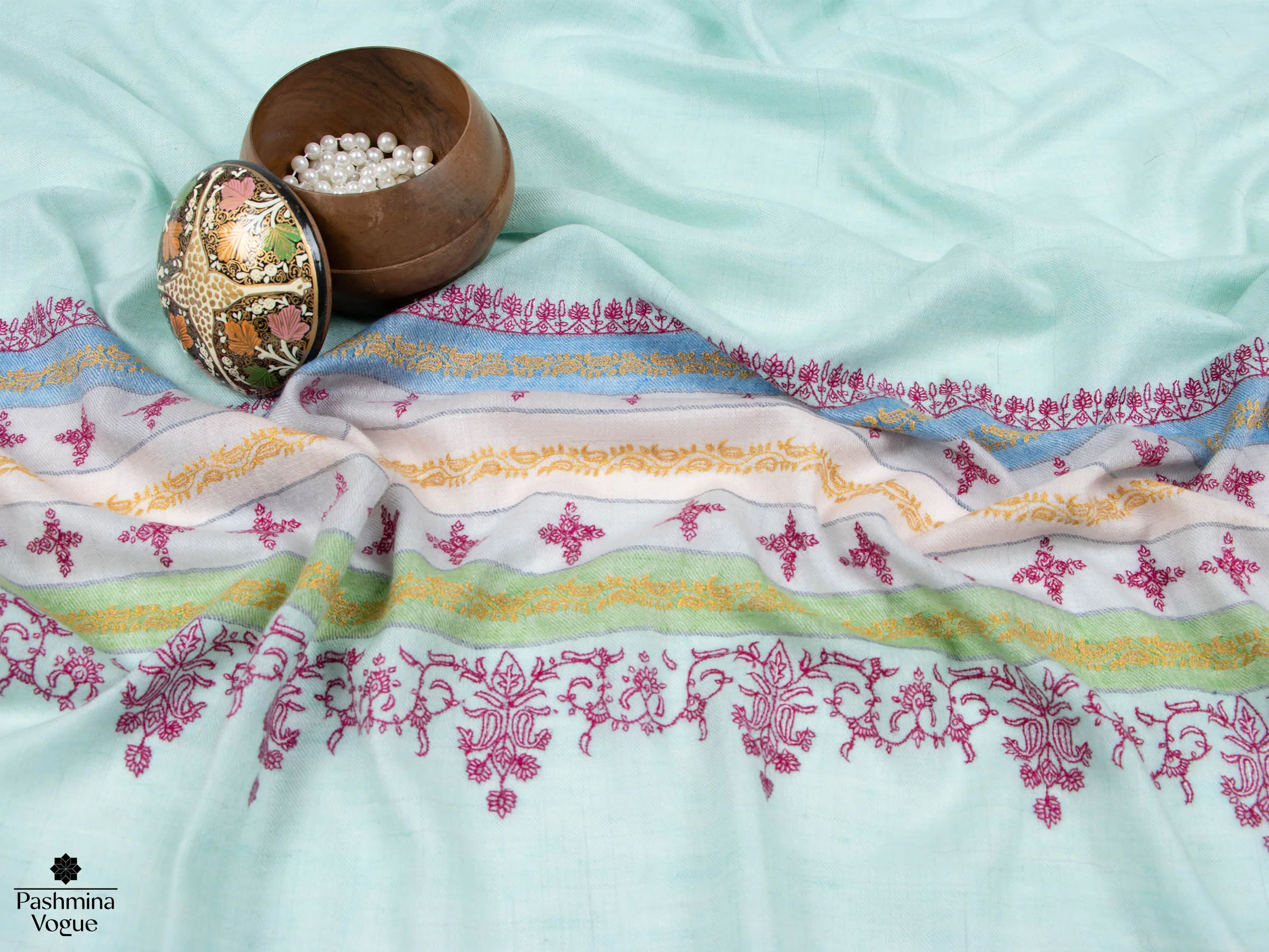 shawl navy blue